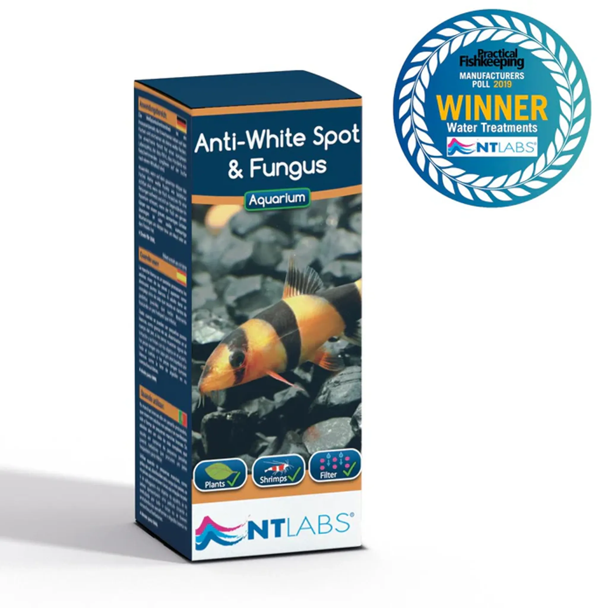 NT LABS Aquarium Anti-White Spot Fungus 100ML NT477