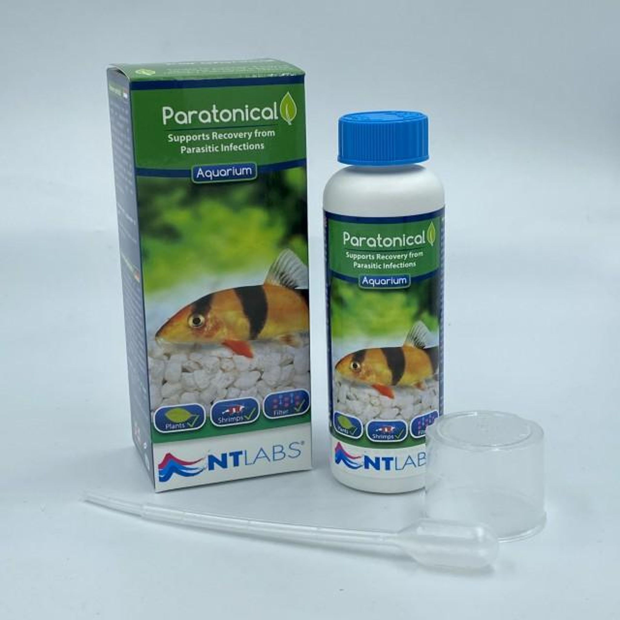 NT LABS Aquarium Paratonical 100ml (clears parasite) NT506