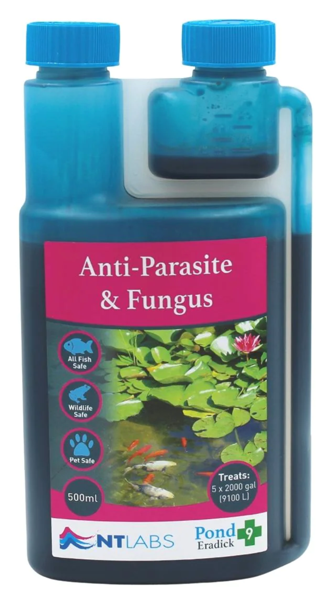 NT LABS Pond Eradick 500ml (treat fungus and fin rot) NT343