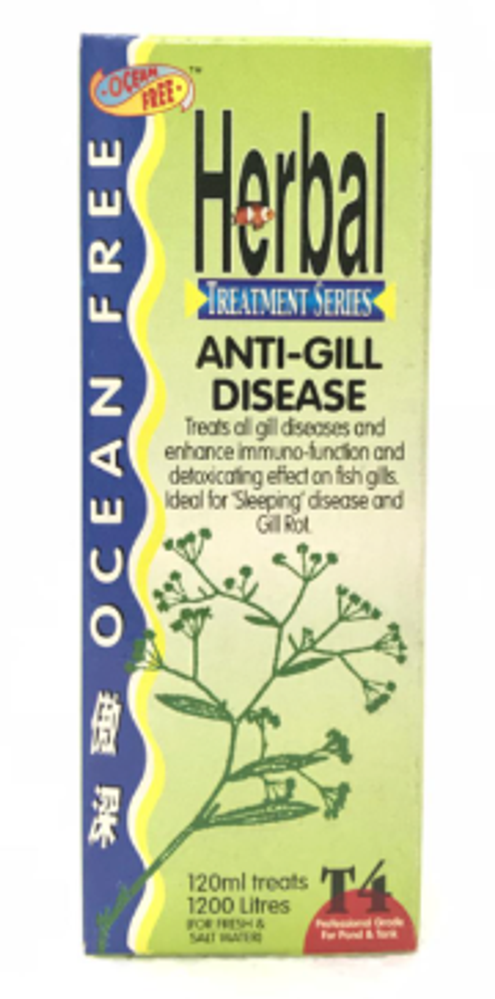 OCEAN FREE Herbal Anti-Gill Disease T4