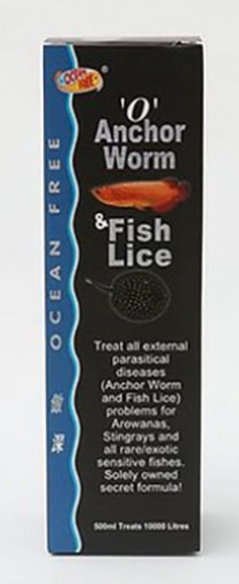 OCEAN FREE 'O' Anchor Worm & Fish Lice 500ml Treats 10000ml