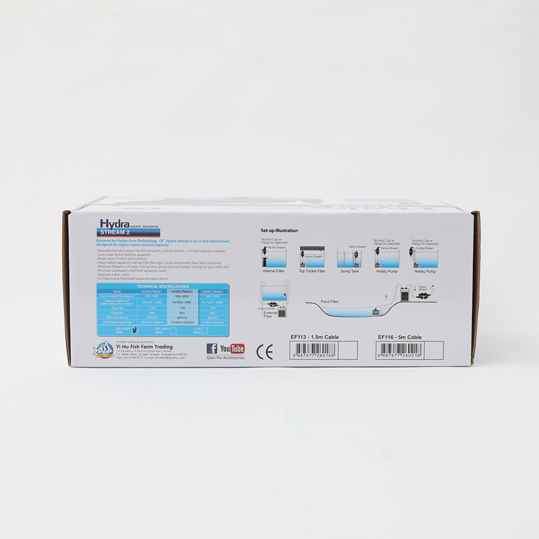 OF HYDRA STREAM 3 ( 5.0M ) 1.5watt EF114