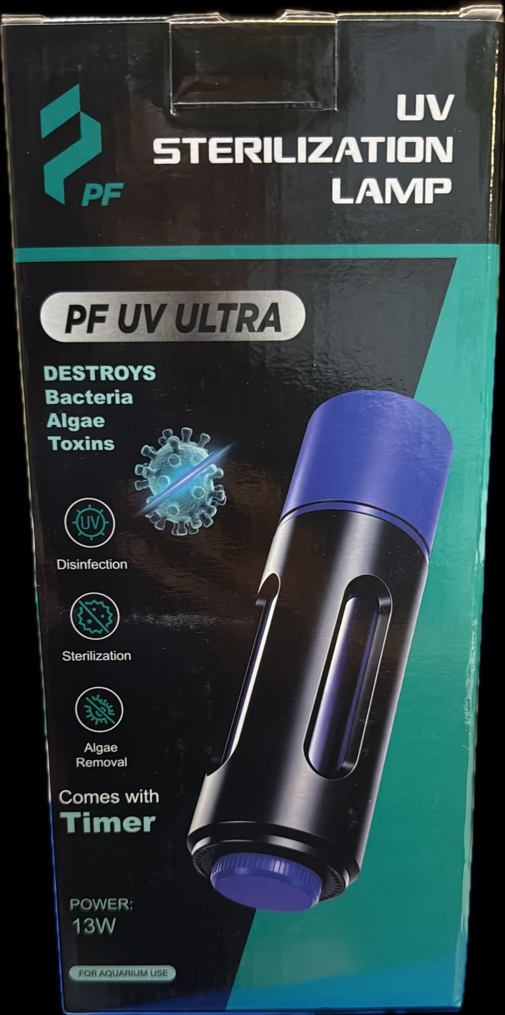 PF UV Ultra Sterilization Lamp 13watt w/Timer