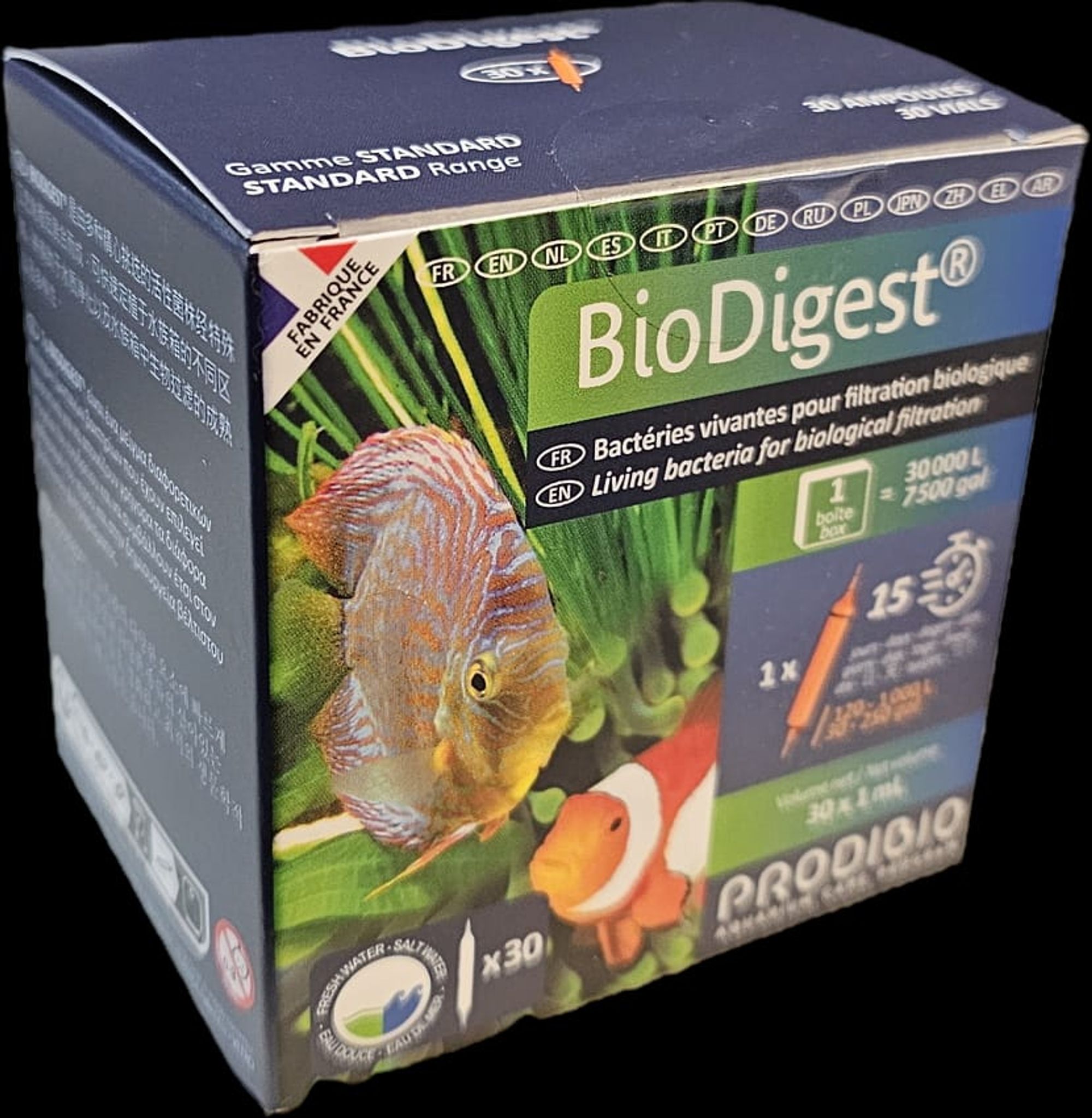 Prodibio BioDigest - Fresh and Saltwater Treatment New packaging