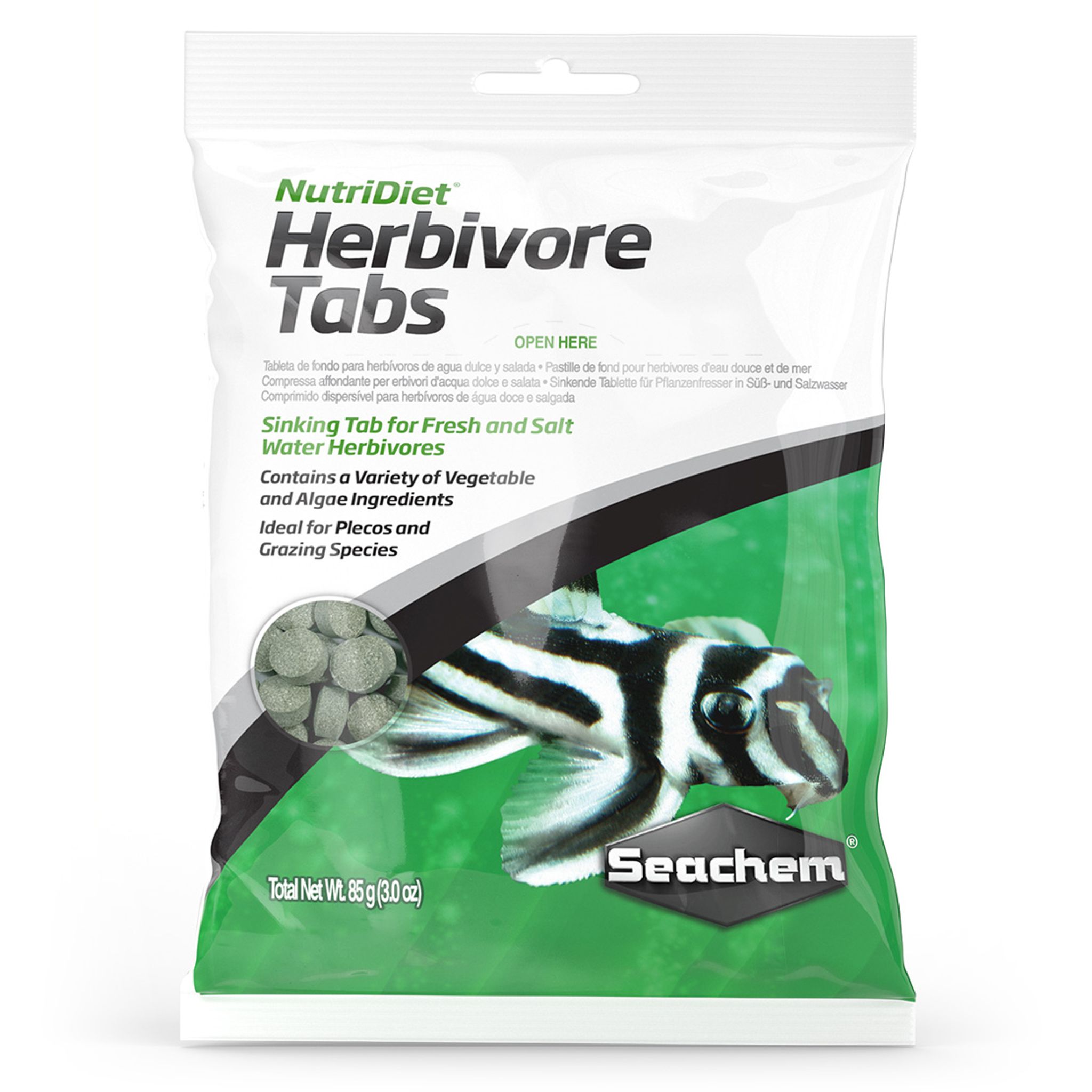 Seachem NutriDiet Herbivore Tabs 85G SC1003