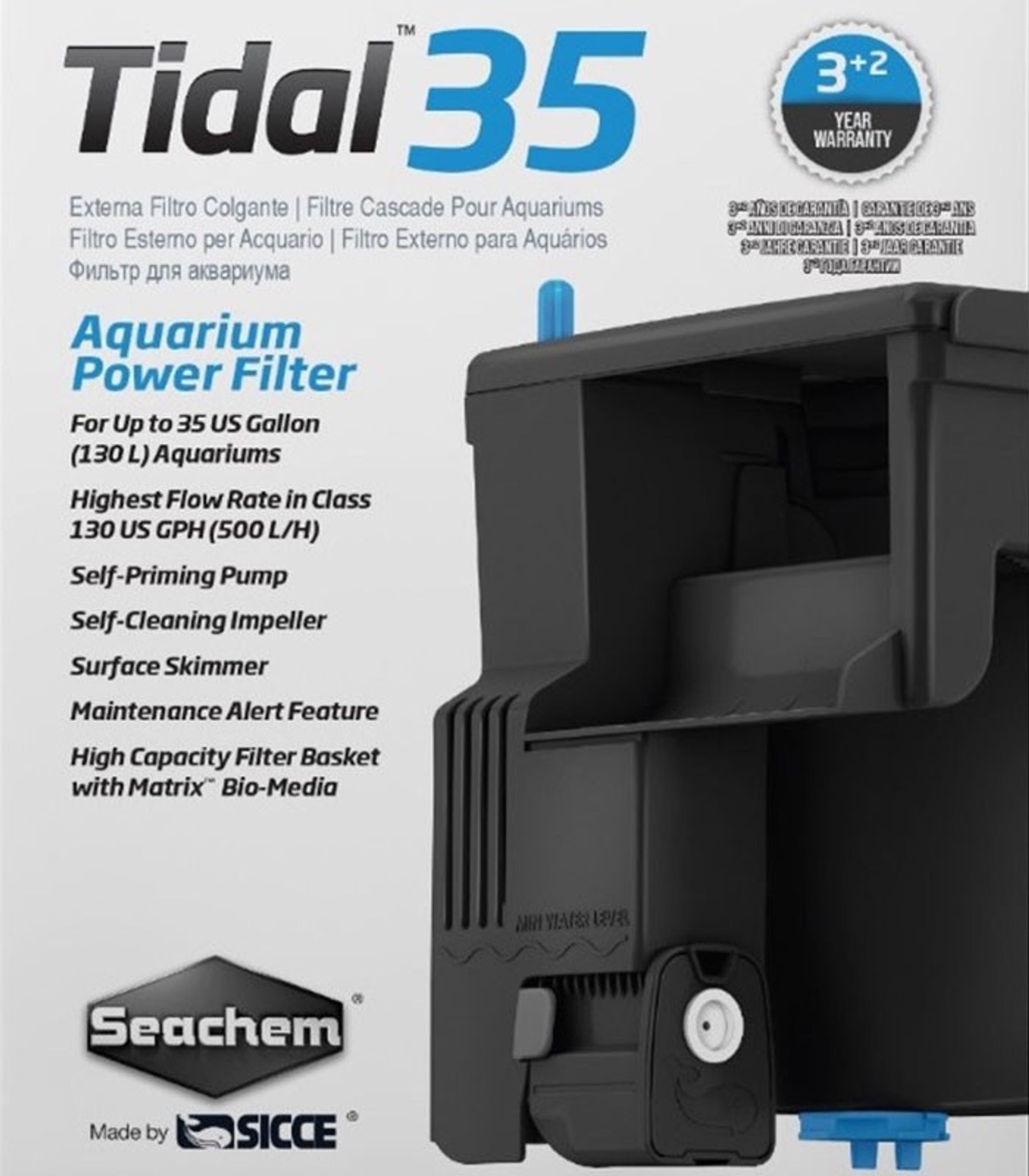 Seachem Tidal™ 35 Power Filters