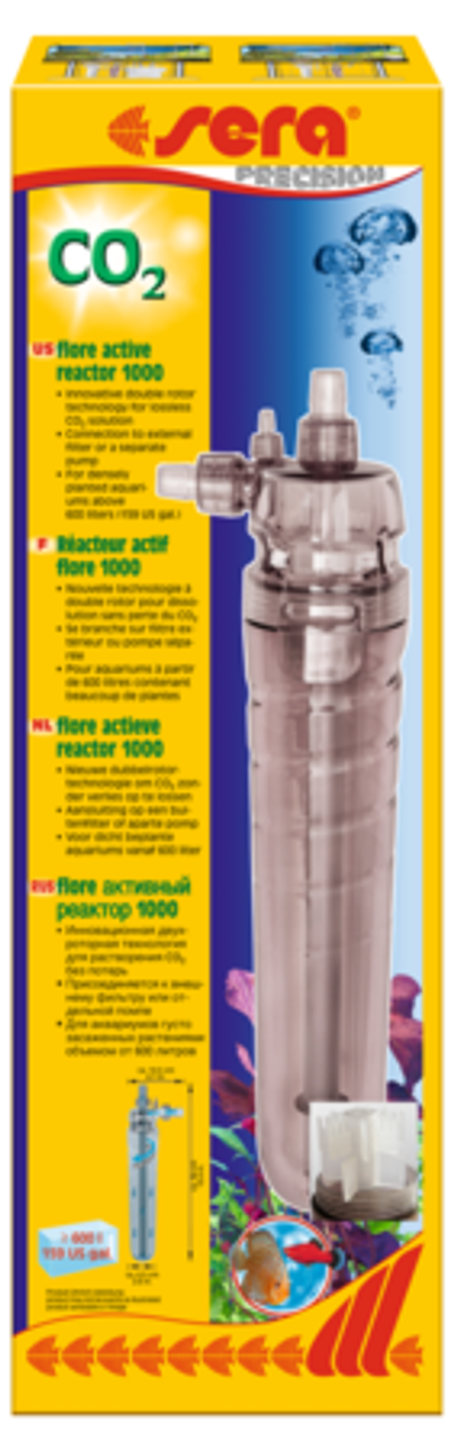 SERA Flore CO2 active reactor 1000