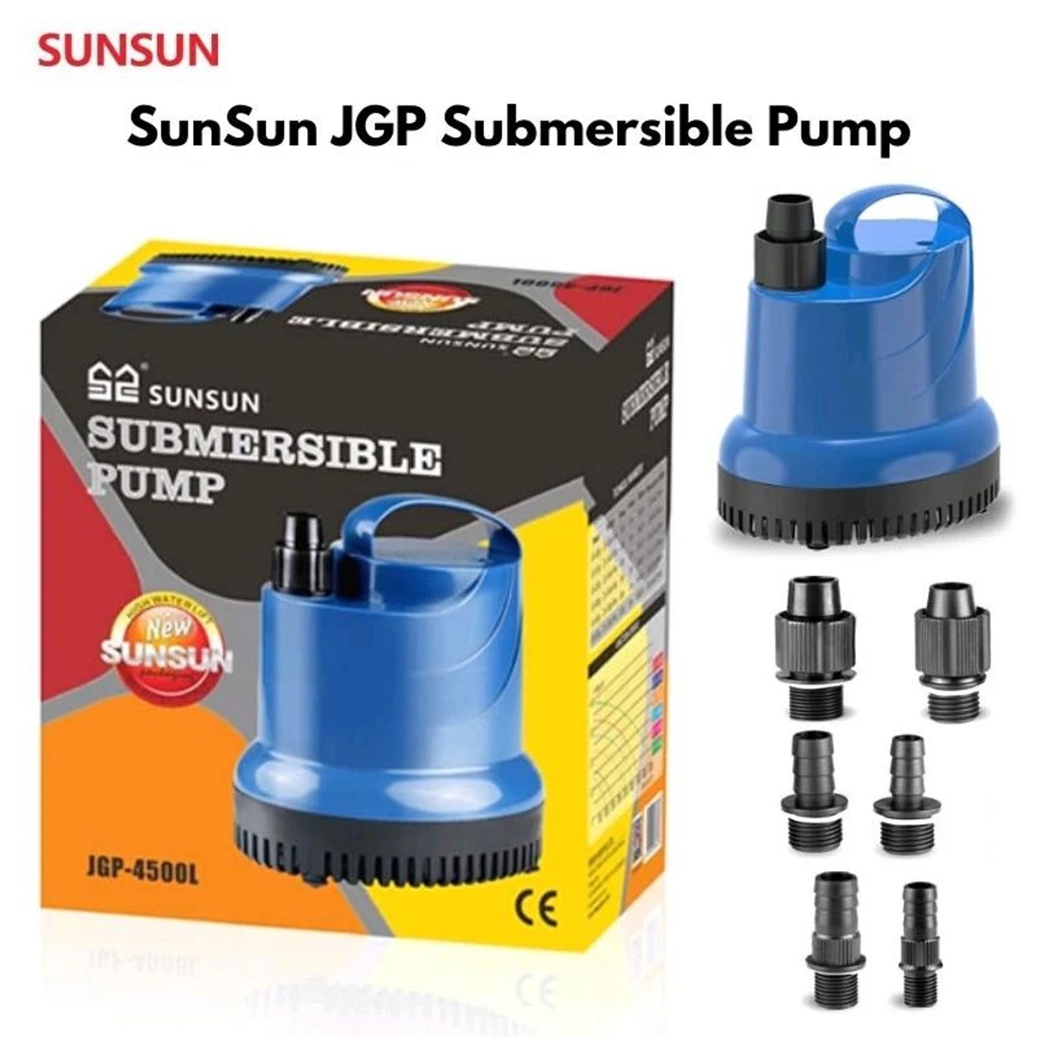 SUNSUN JGP-4500L Submersible Water Pump 4500L/Hr