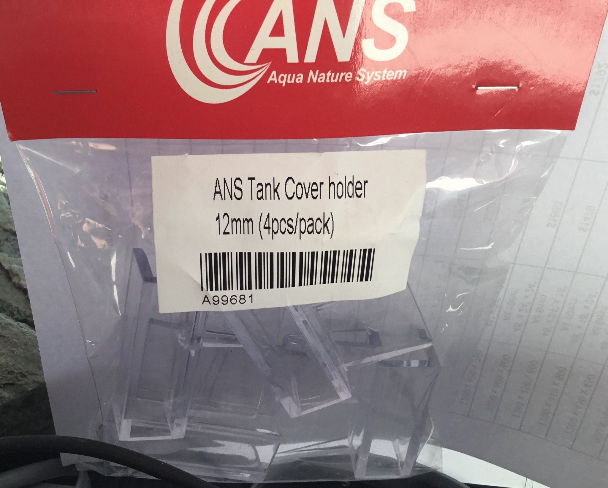 ANS Tank Cover Holder 12mm (4pcs/pack)