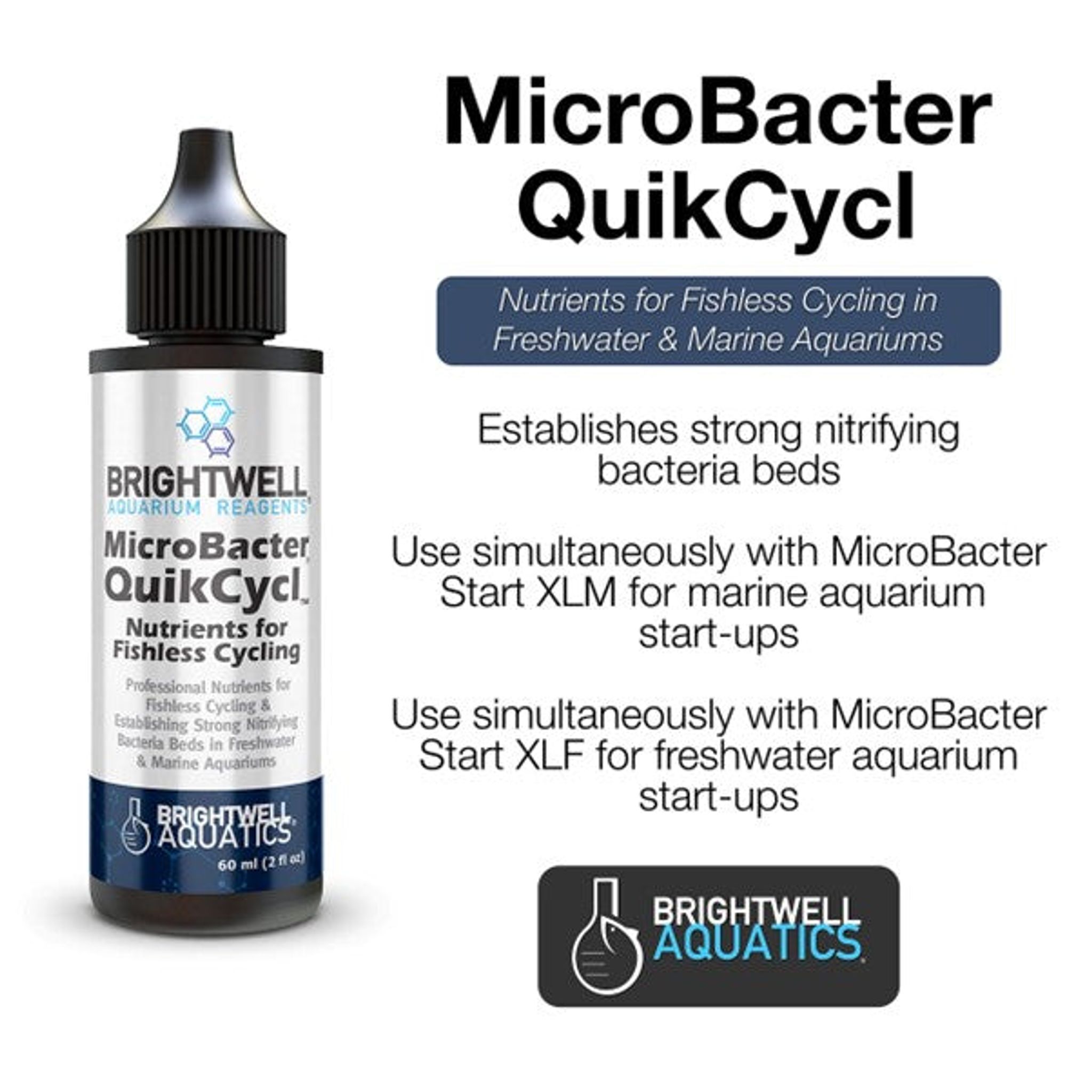 Brightwell Aquatics MicroBacter QuikCycl