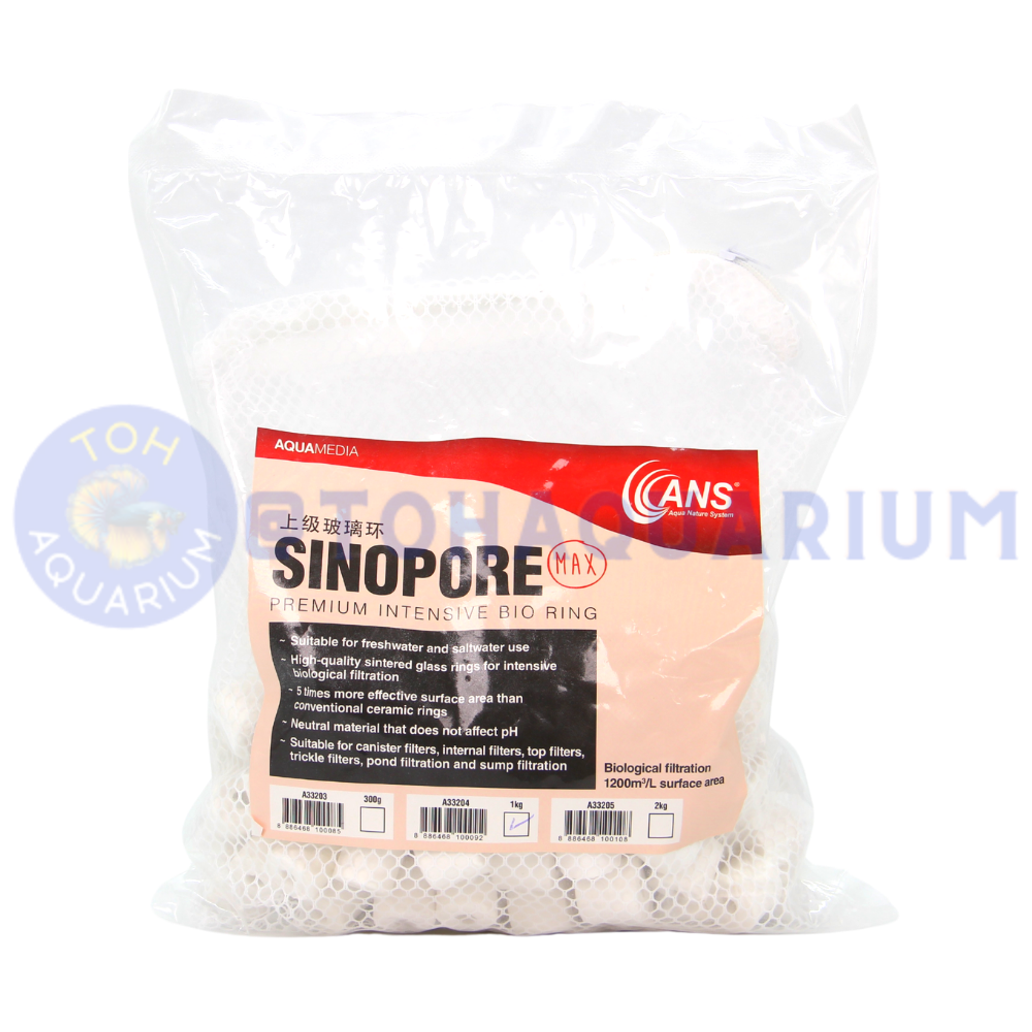 ANS Sinopore Max 15mm (Options Available)