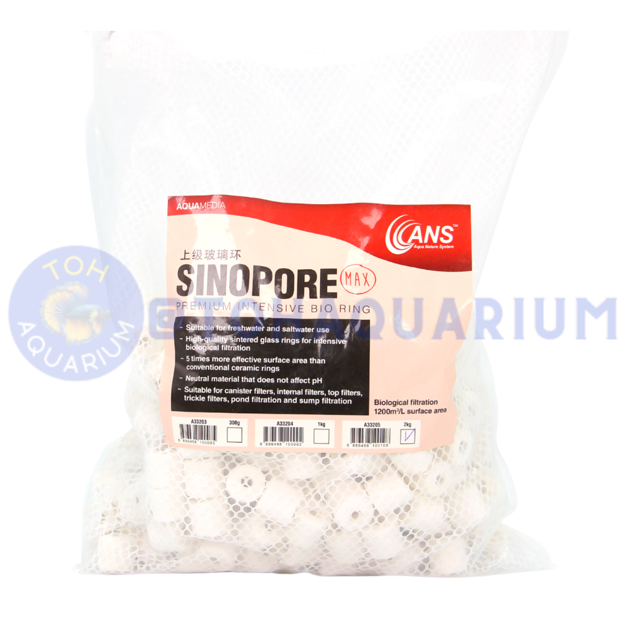 ANS Sinopore Max 15mm (Options Available)