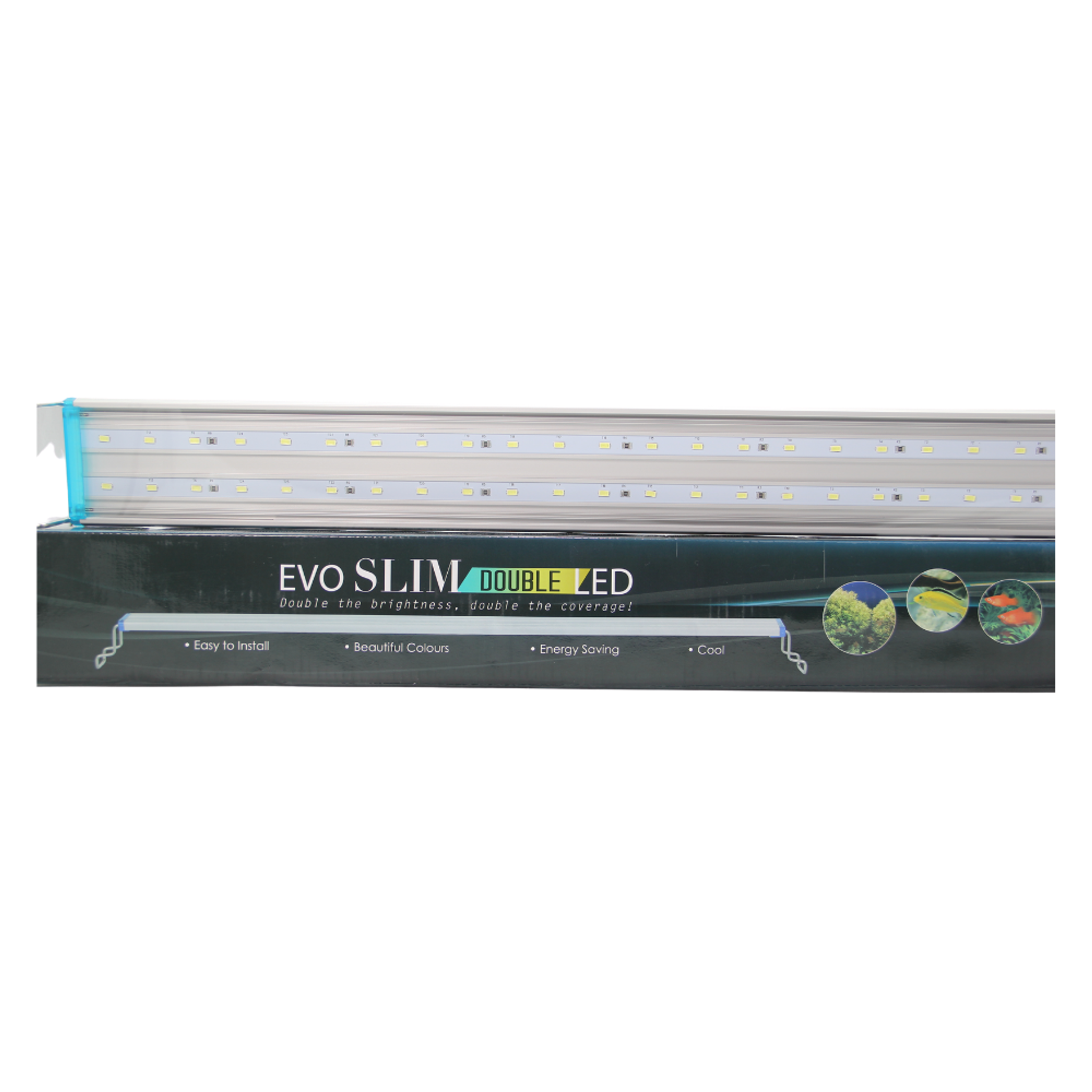 Aqua Zonic Evo Slim Led Double White (Options Available)