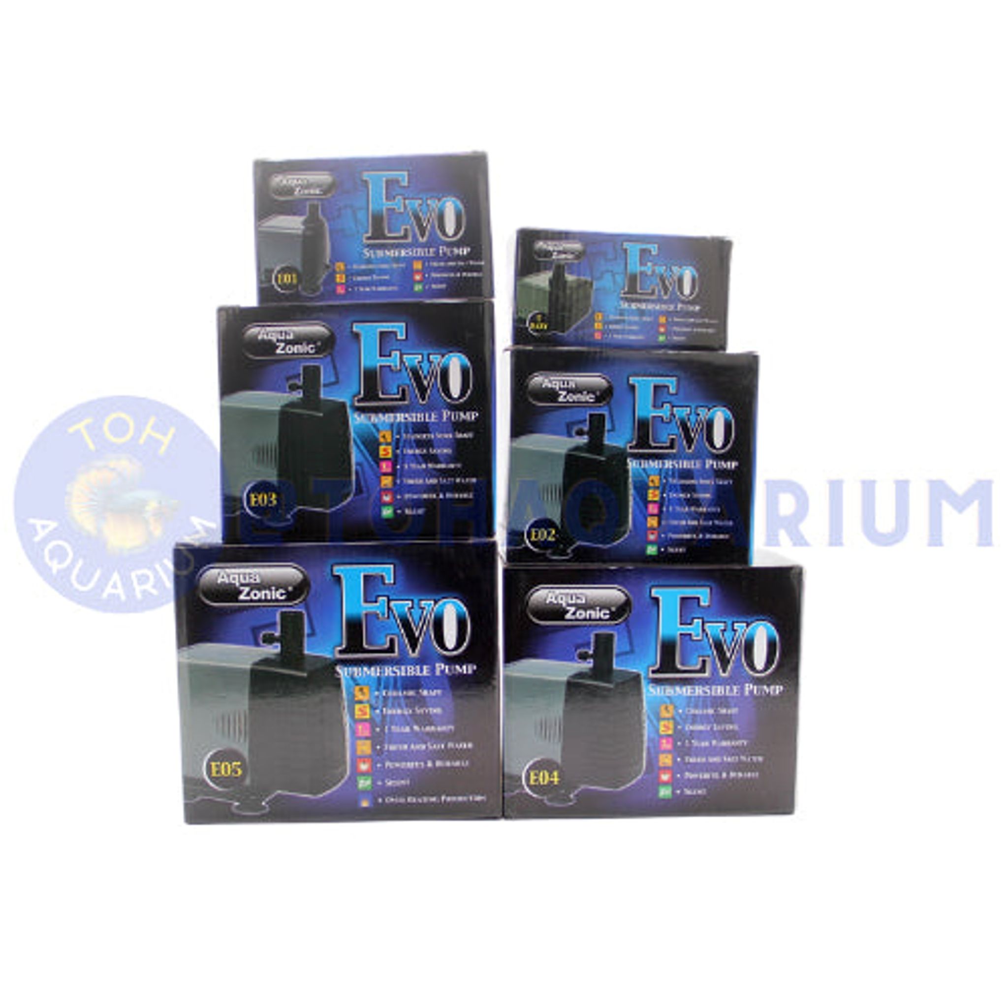 Aqua Zonic Evo Submersible Pump Series (Options Available)