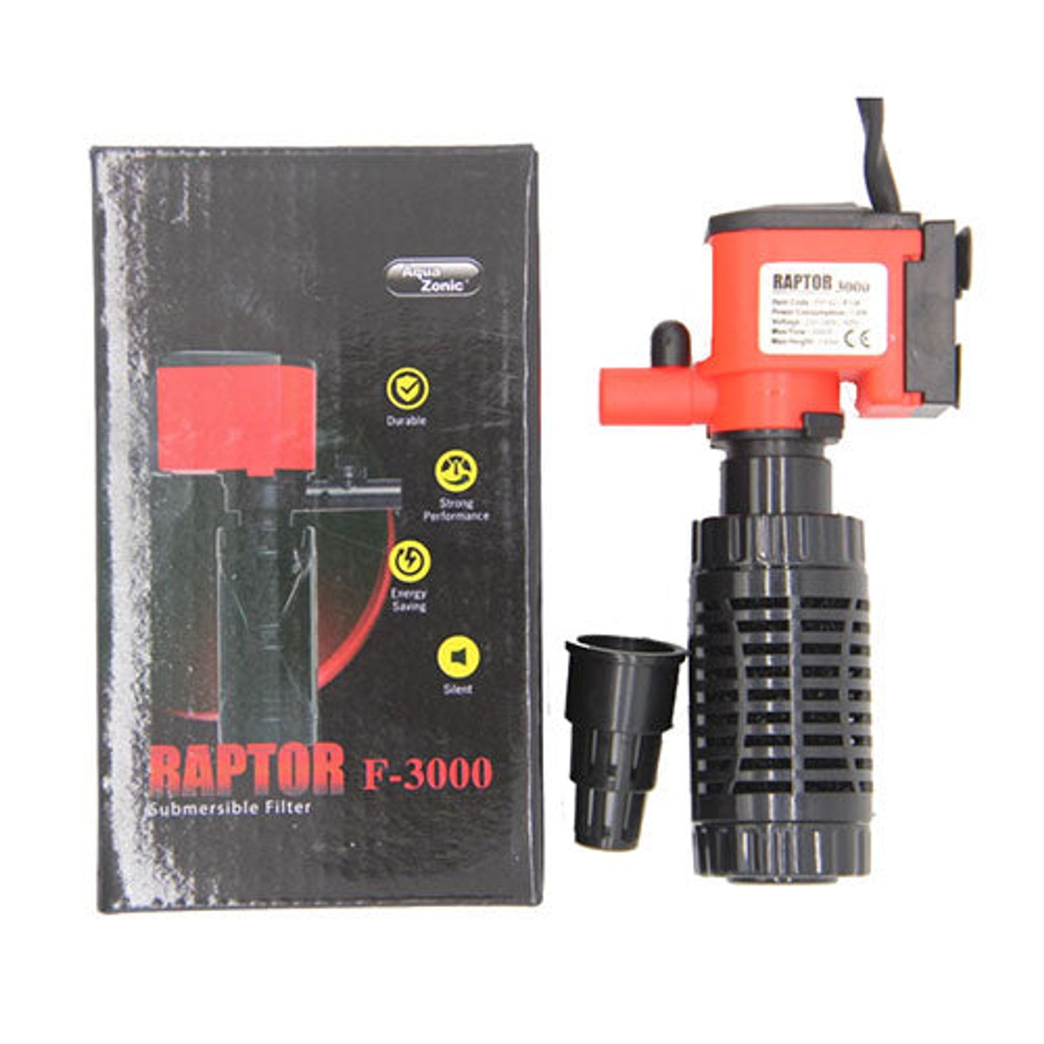 Aqua Zonic Raptor Submersible Filter Series (Options Available)