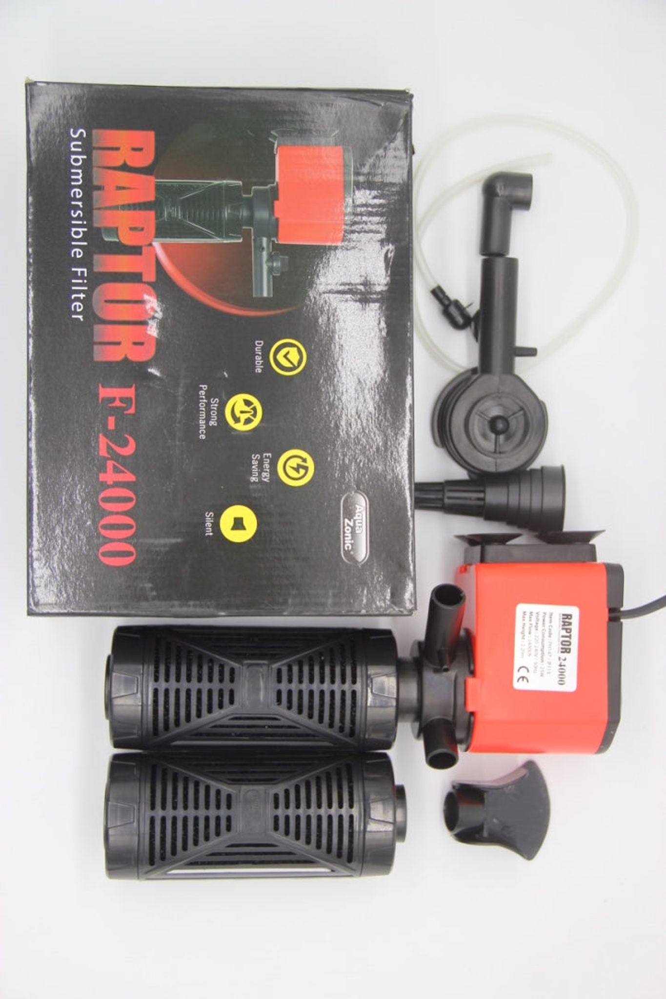 Aqua Zonic Raptor Submersible Filter Series (Options Available)