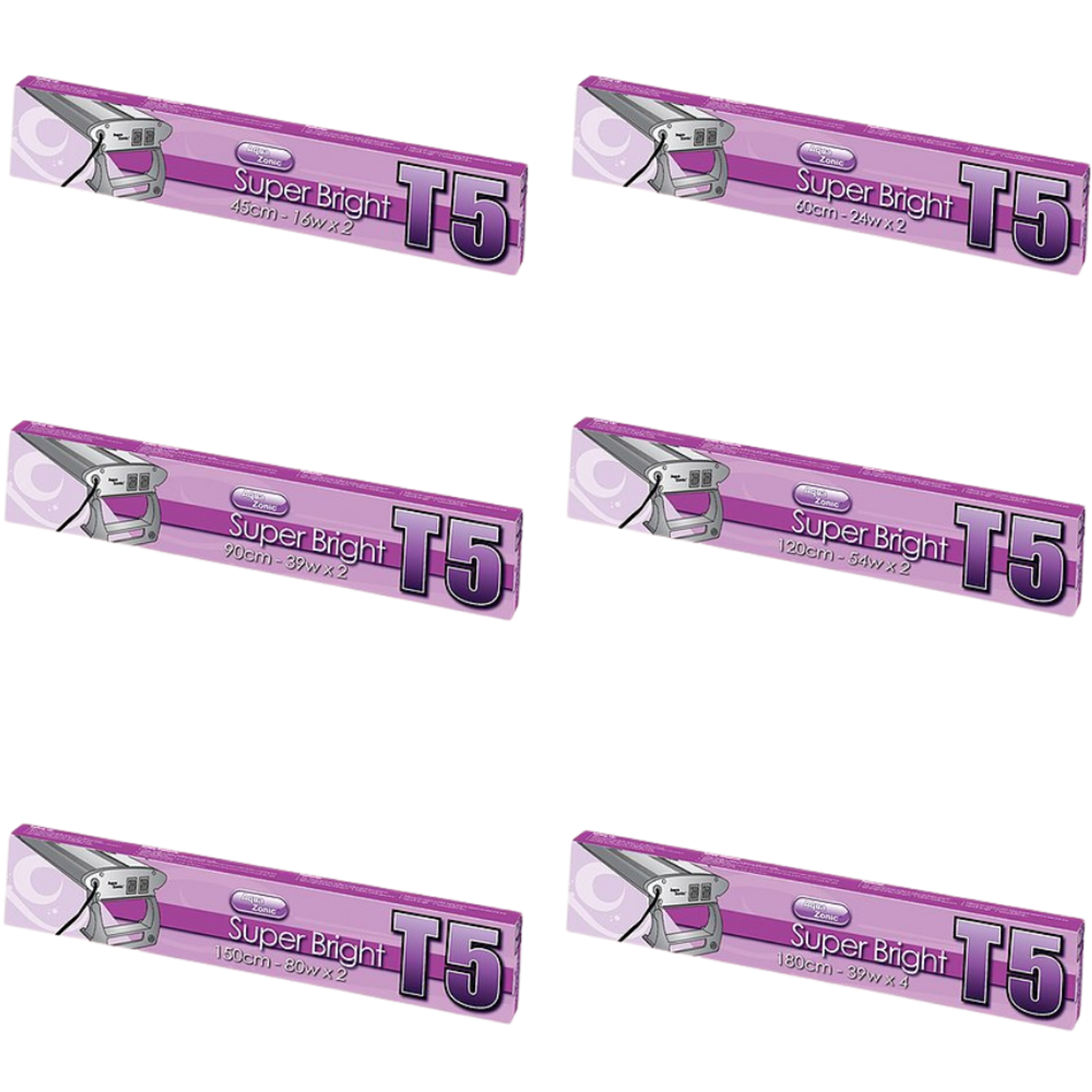 Aqua Zonic T5 Super Bright Light White (Options Available)