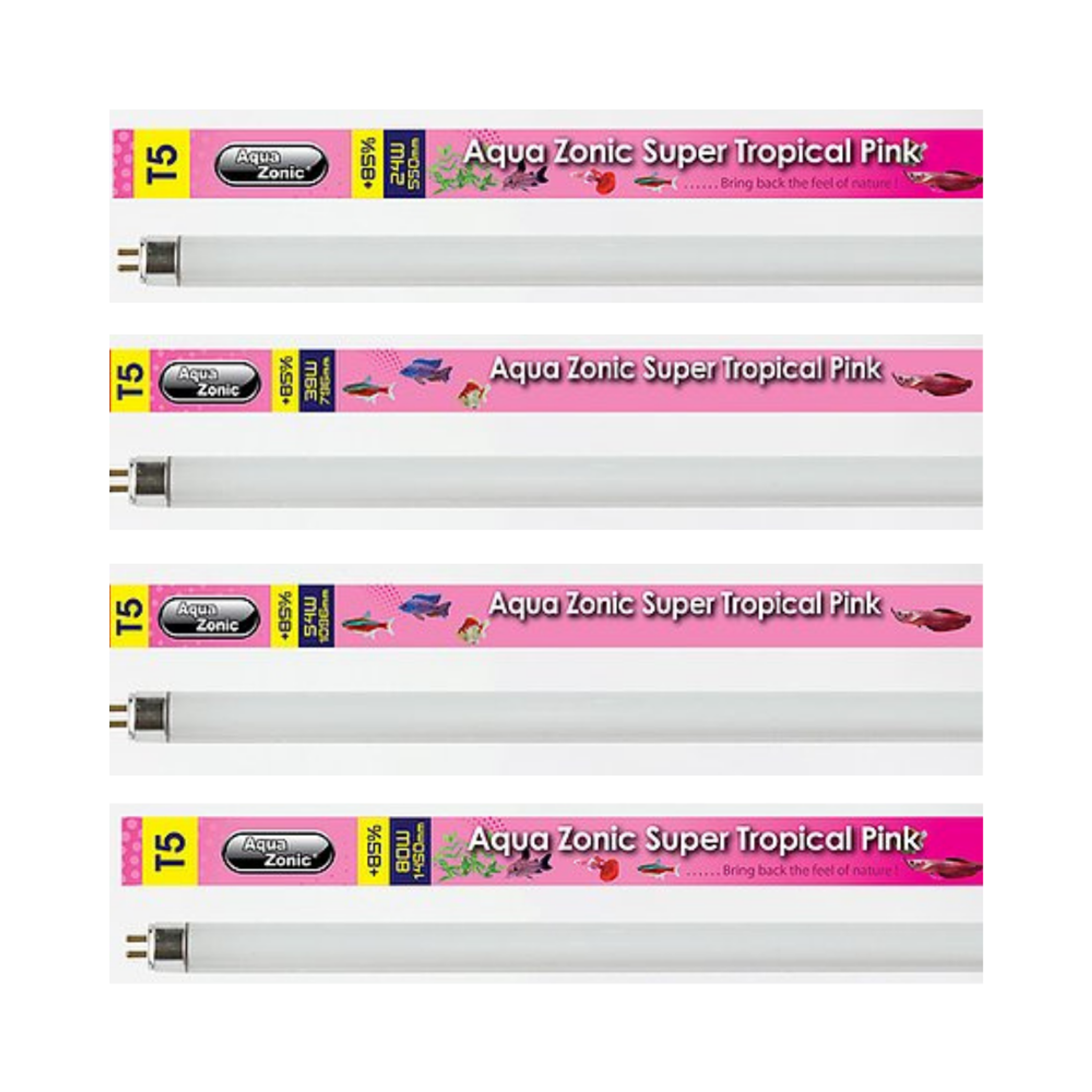 Aqua Zonic T5 Tropical Pink Light Tube (Options Available)