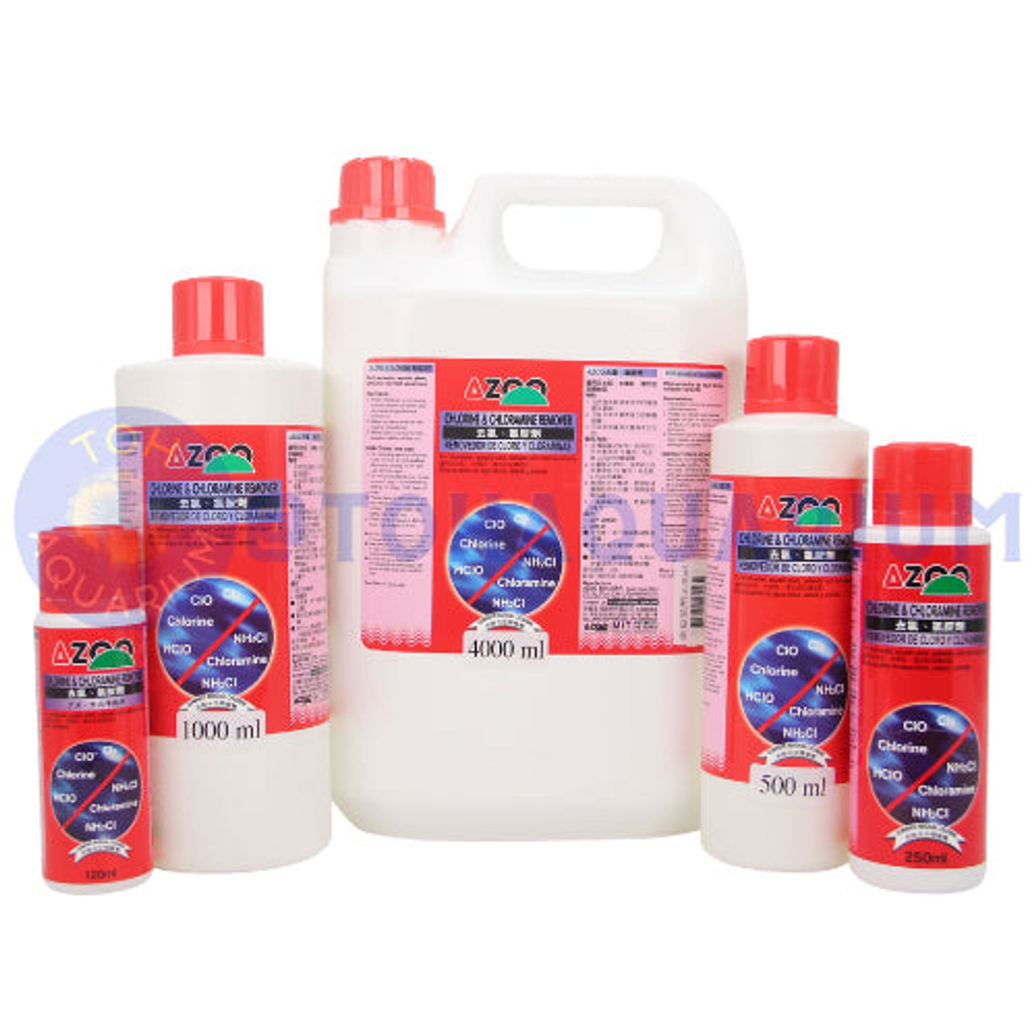 Azoo Chlorine & Chloramine Remover (Options Available)