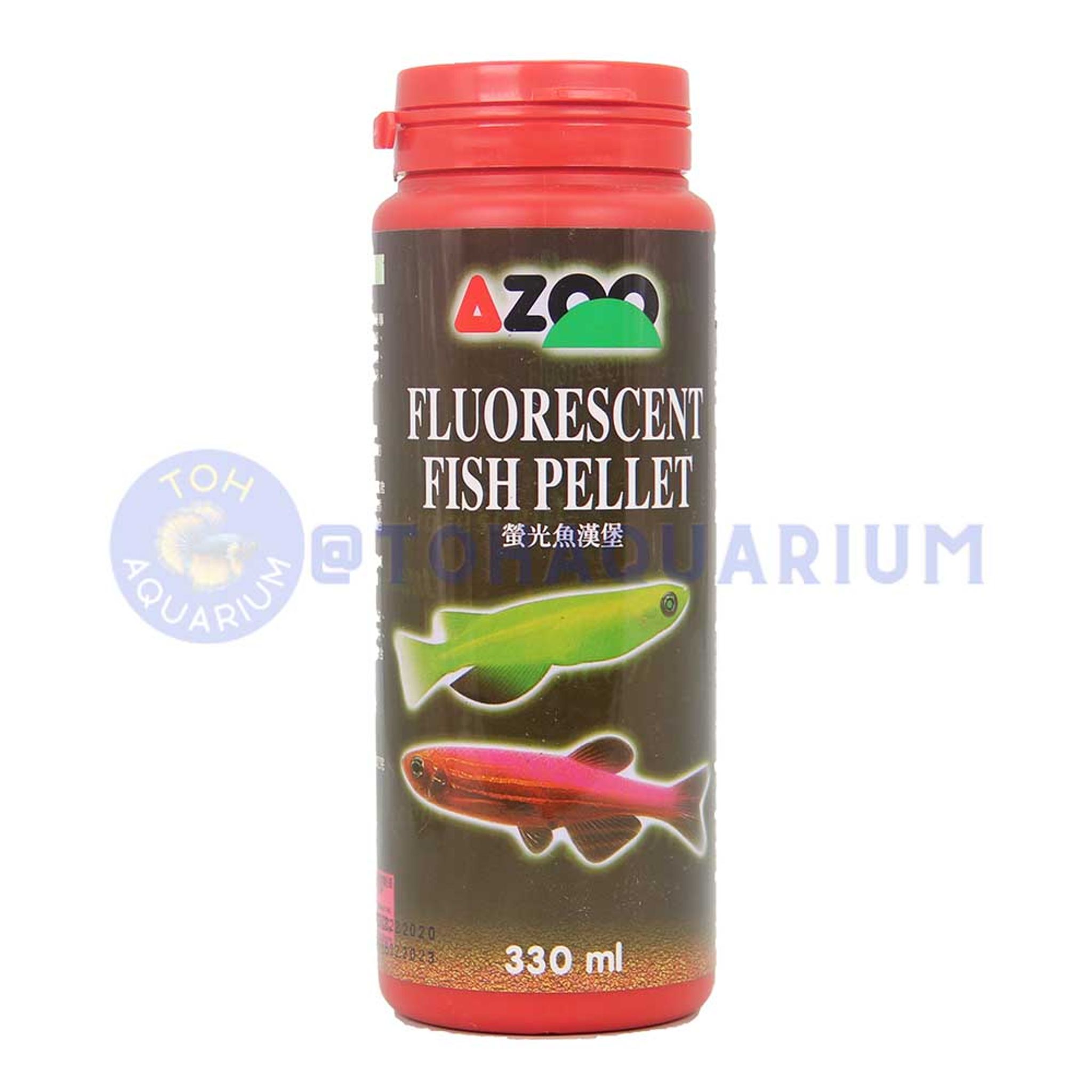Azoo Fluorscent Fish Pellet (Options Available)