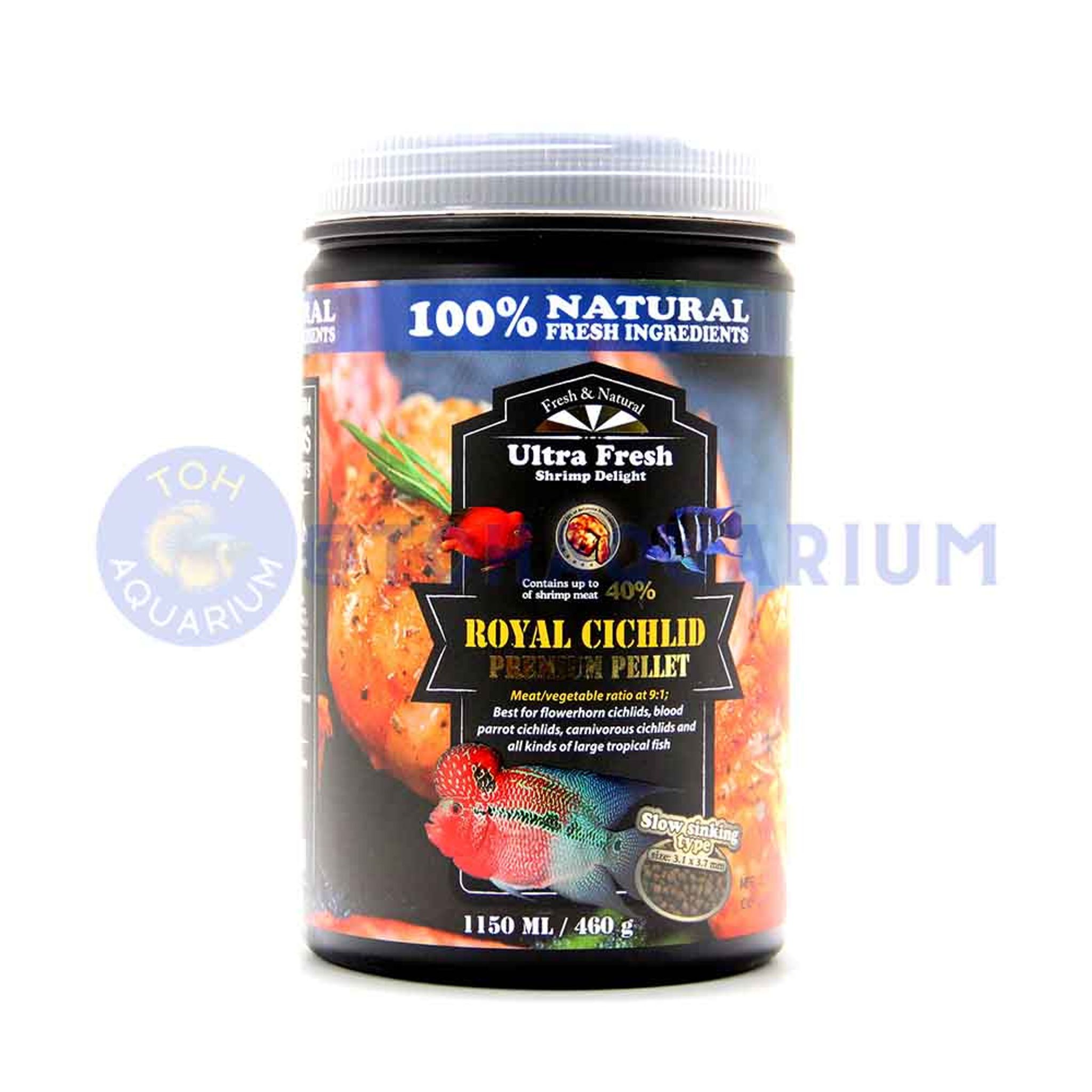 Azoo Royal Cichlid Premium Sinking Pellet (Options Available)