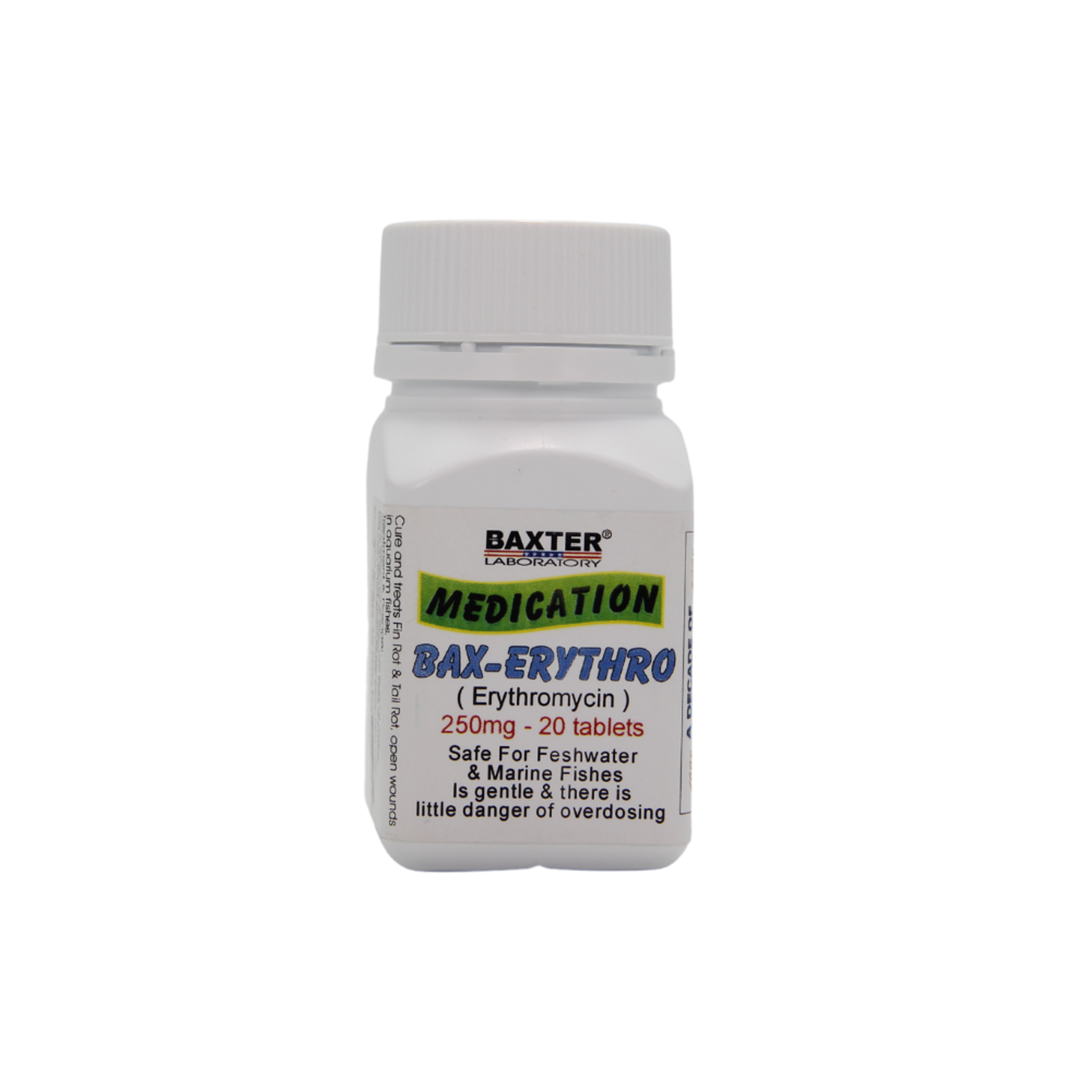 Baxter Bax-Erythro 250mg-20tabs