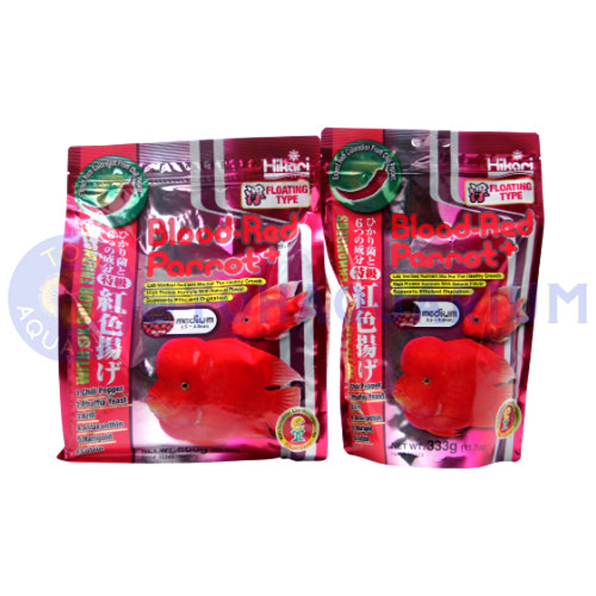 Hikari Blood Red Parrot Med (Options Available)