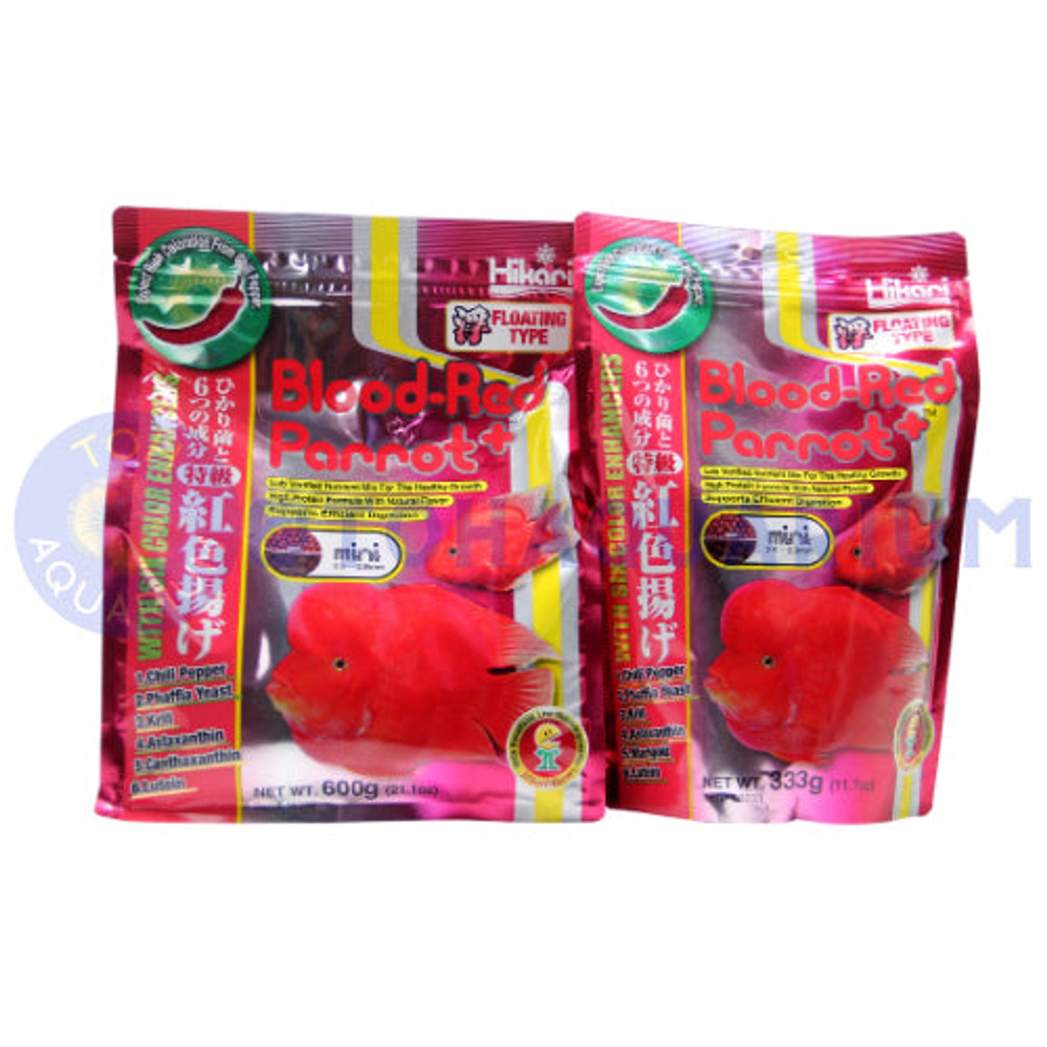 Hikari Blood Red Parrot Mini (Options Available)