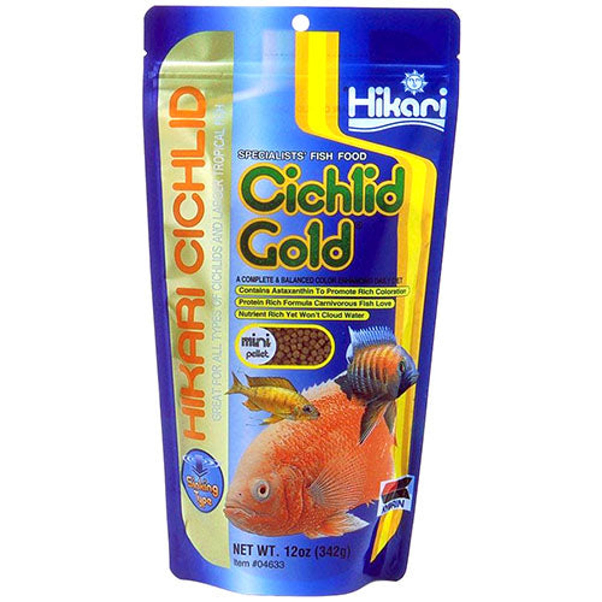 Hikari Sinking Cichlid Gold Mini Pellet (Options Available)