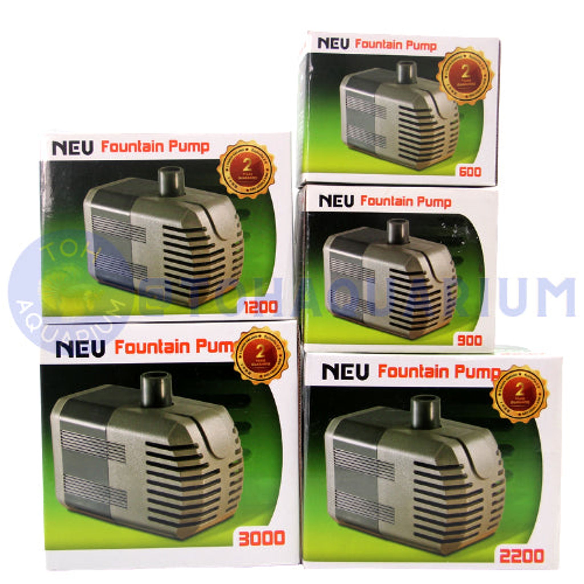 NEU Fountain Pump Series (Options Available)