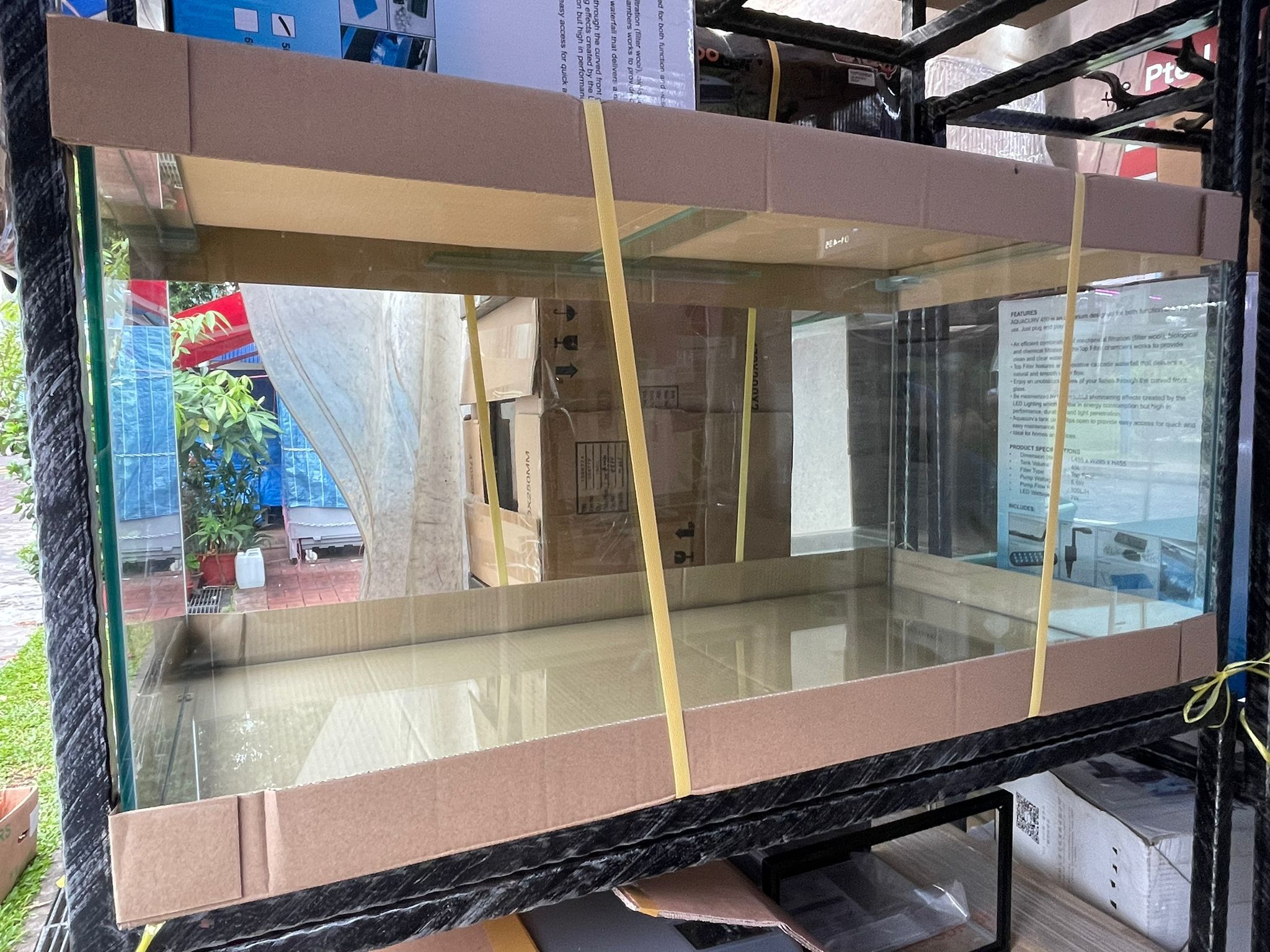 3ft Glass Tank 91cm x 45.7x 45.7cm