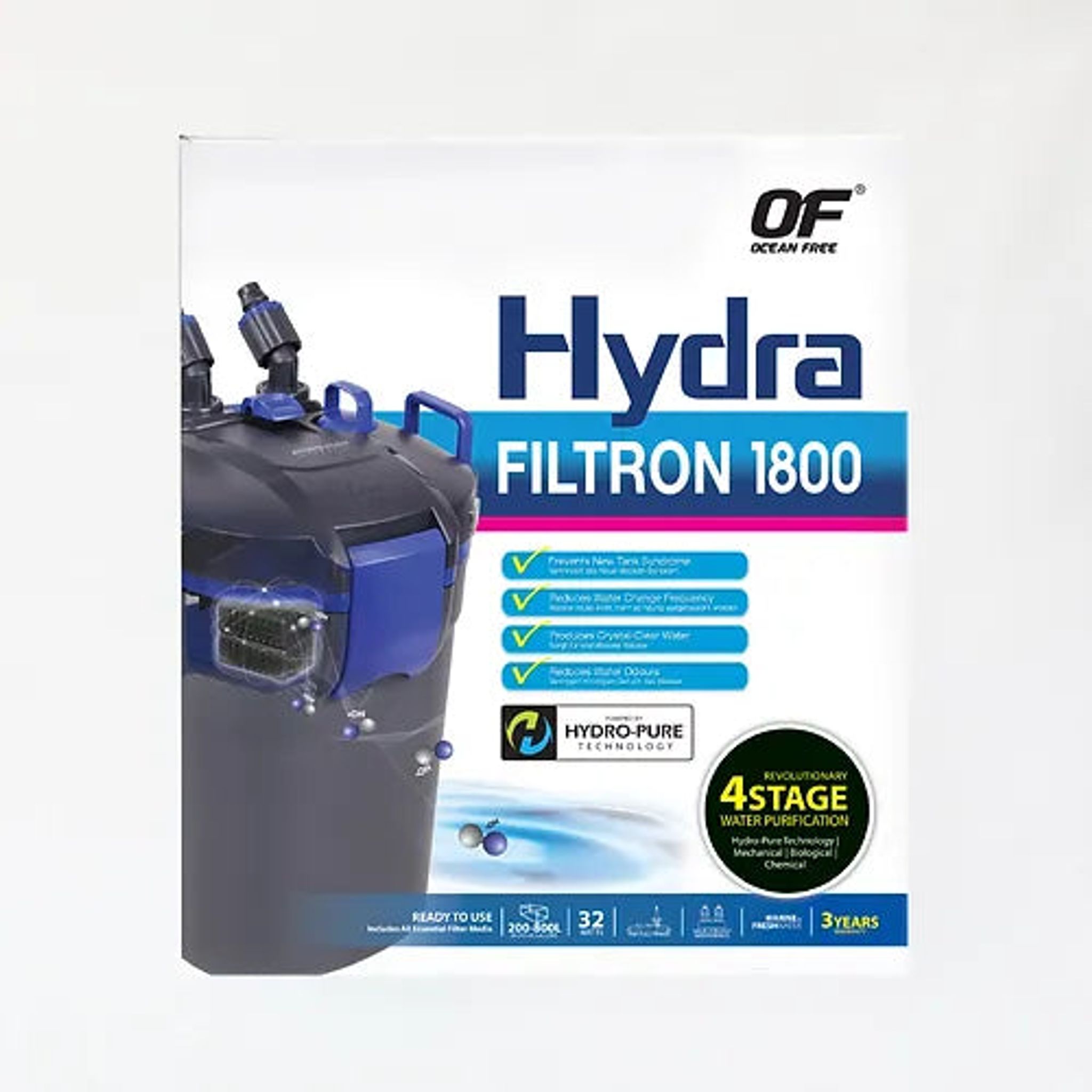 Ocean Free Hydra Canister (Options available)