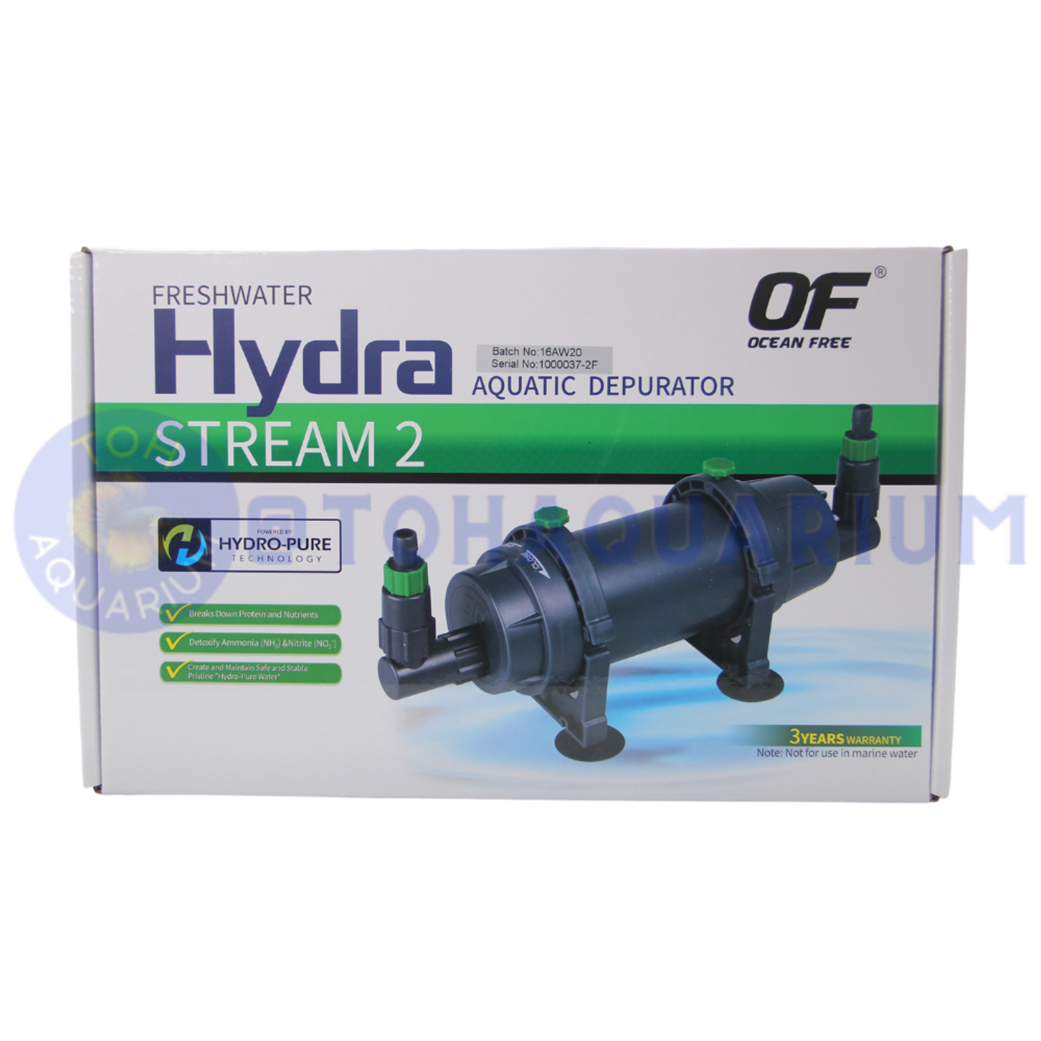 Ocean Free Freshwater Hydra Stream Series (Options Available)