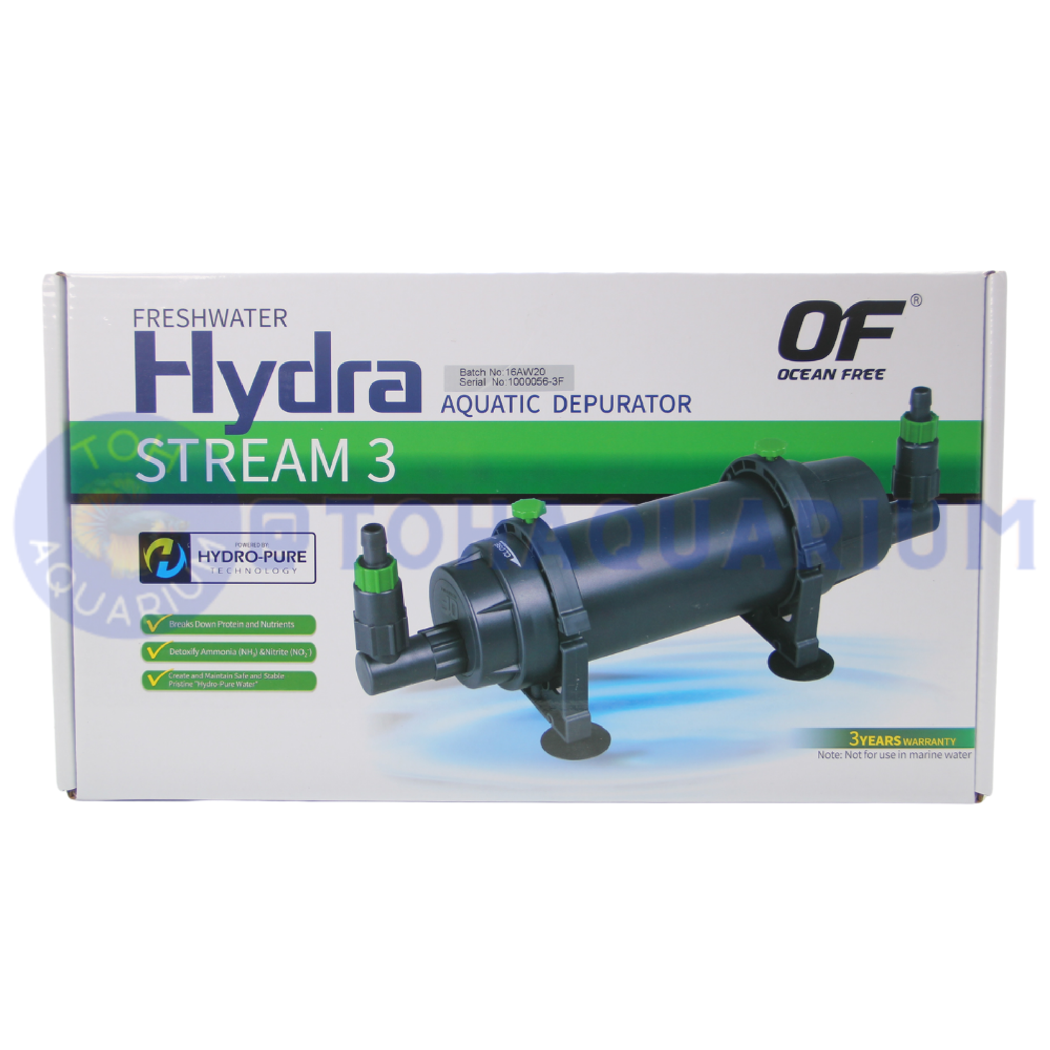 Ocean Free Freshwater Hydra Stream Series (Options Available)