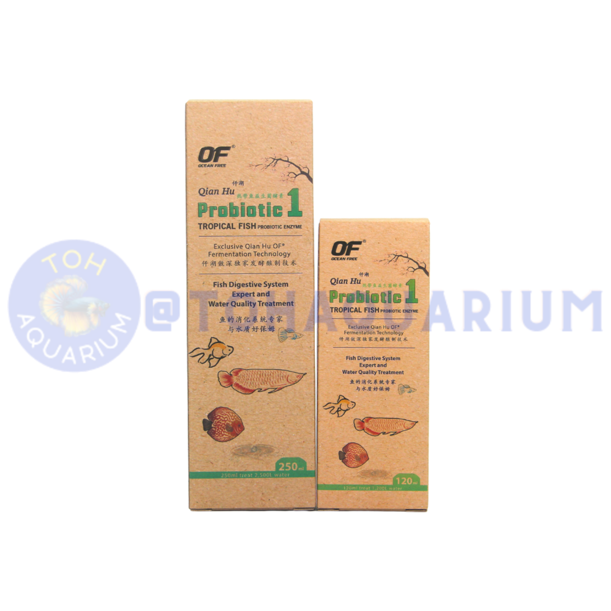 Ocean Free Probiotic 1 Tropical Fish (Option Available)