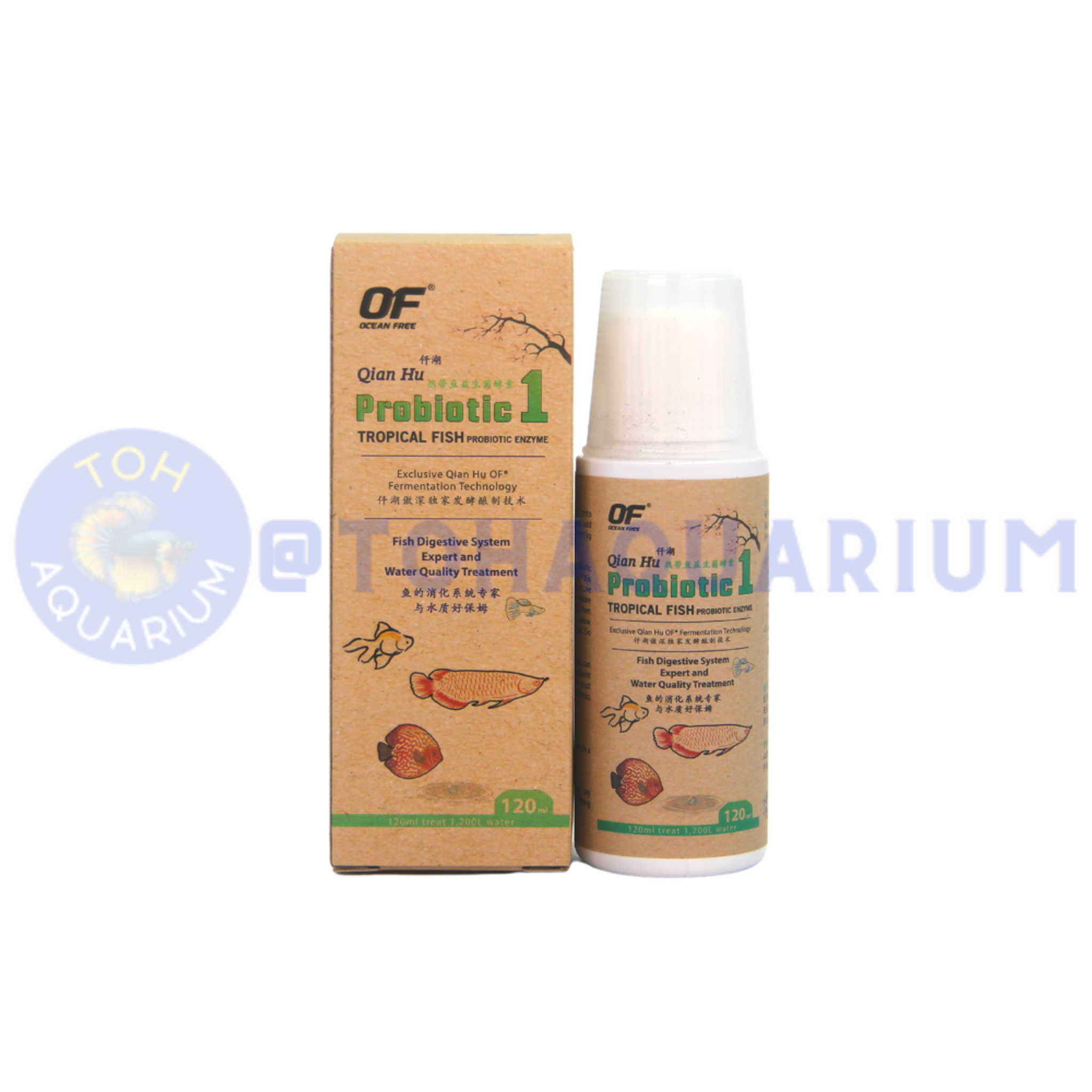 Ocean Free Probiotic 1 Tropical Fish (Option Available)