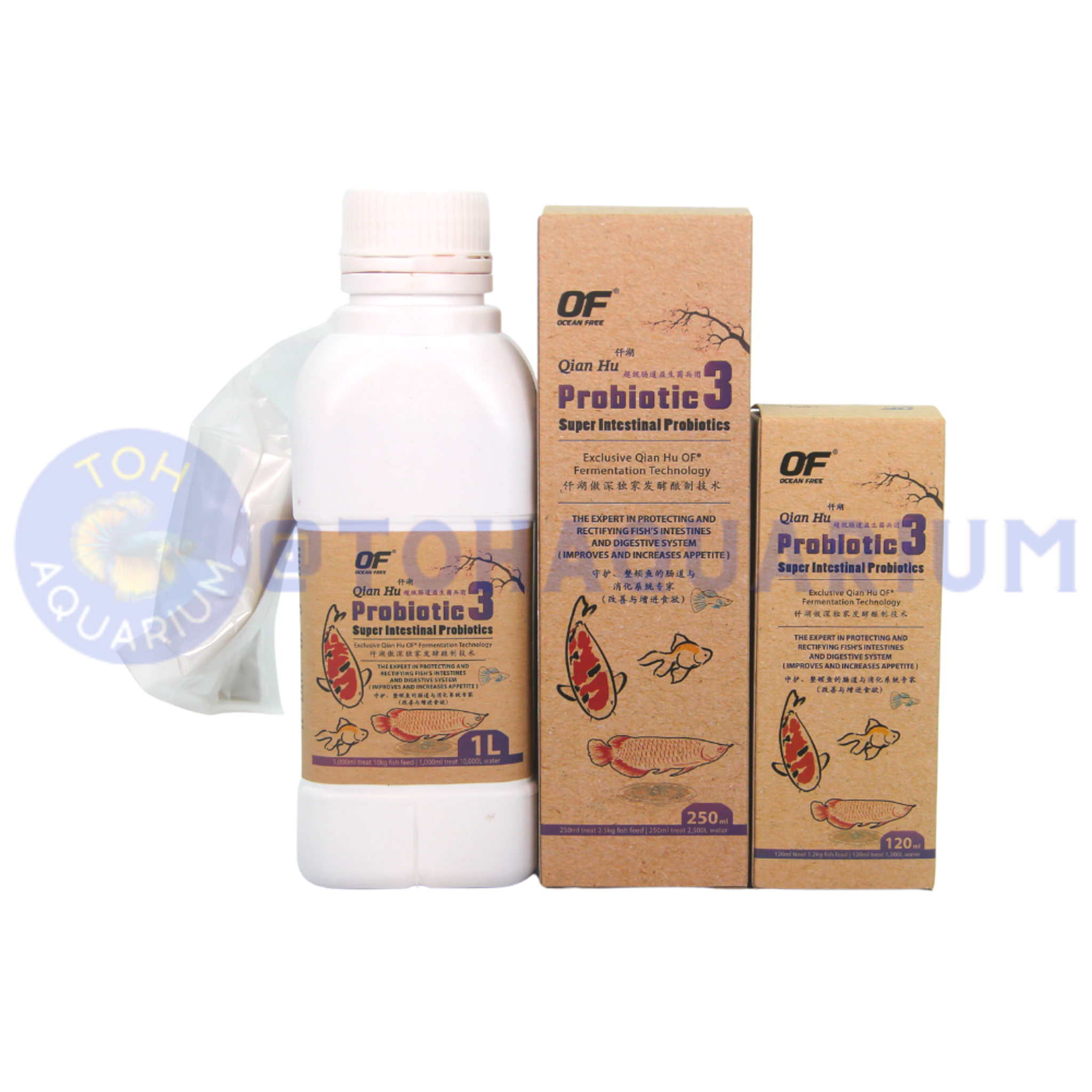 Ocean Free Probiotic 3 Super Intestinal Probiotics (Option Available)