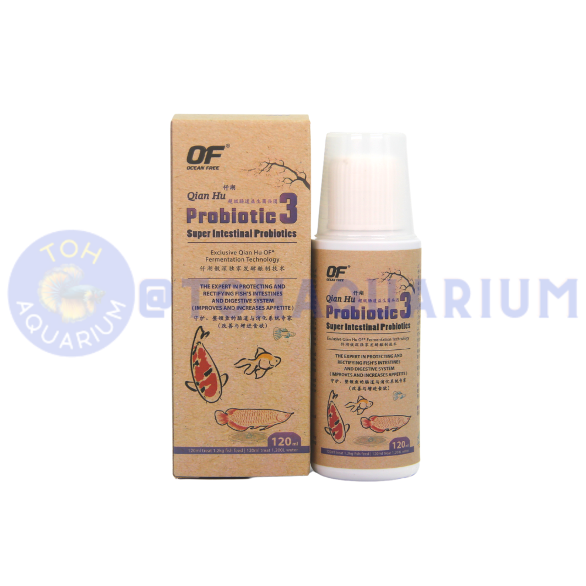 Ocean Free Probiotic 3 Super Intestinal Probiotics (Option Available)