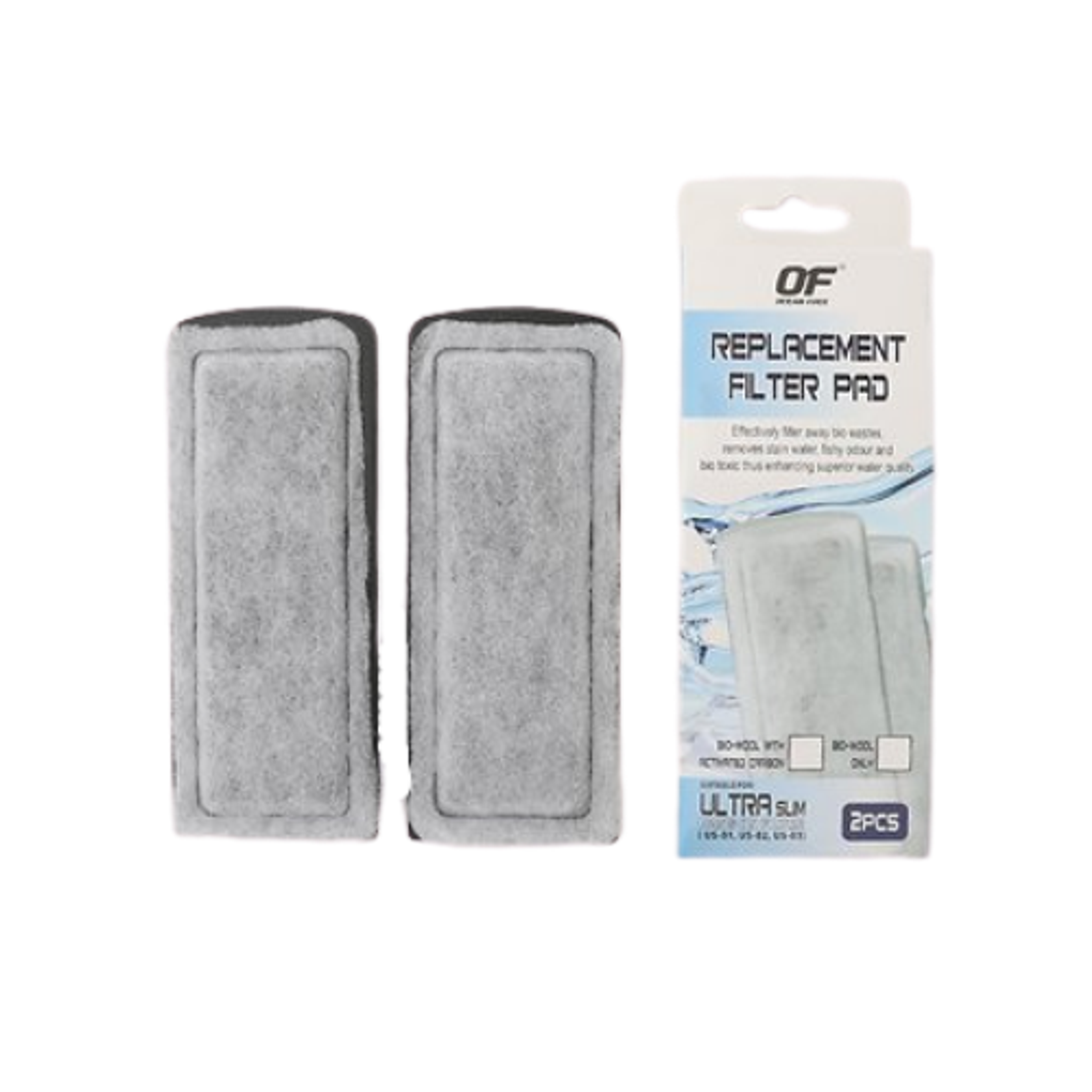 Ocean Free Replacement Filter Pad Biowool with Activated Carbon