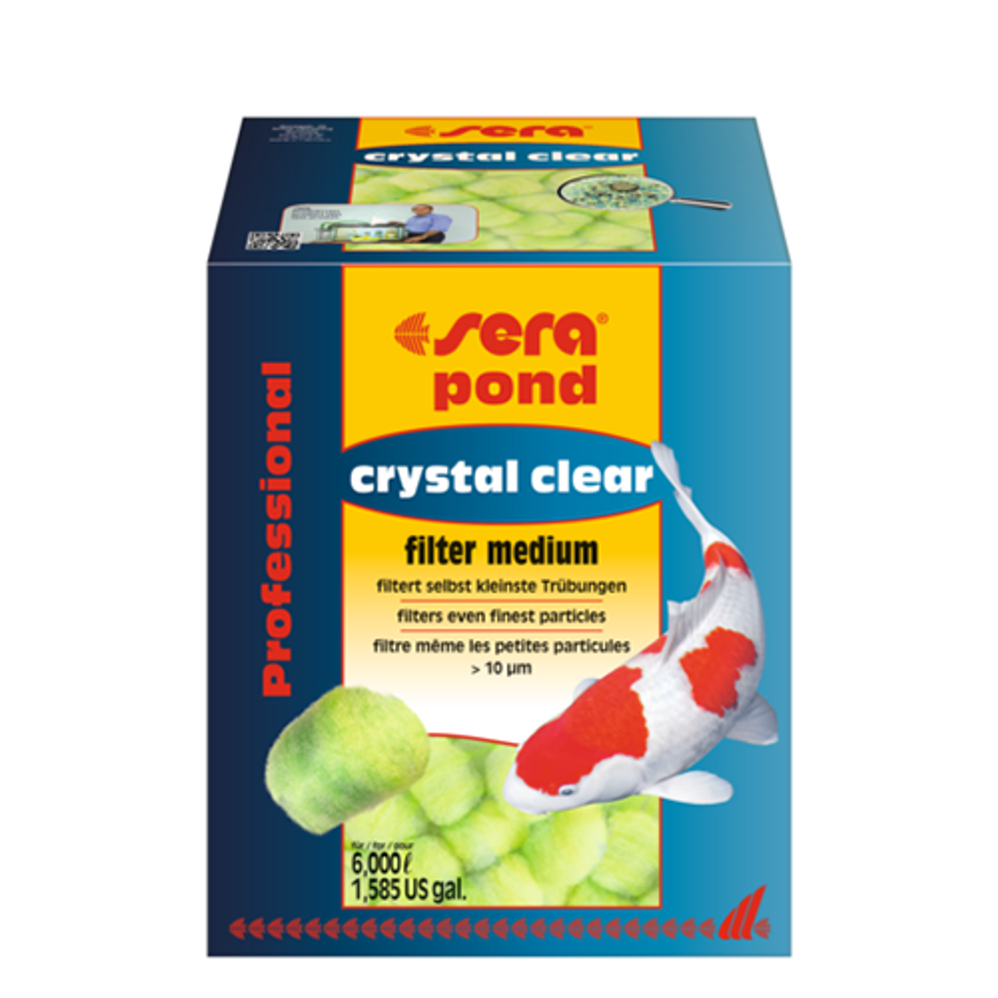 Sera Pond Crystal Clear Filter Medium (Options Available)