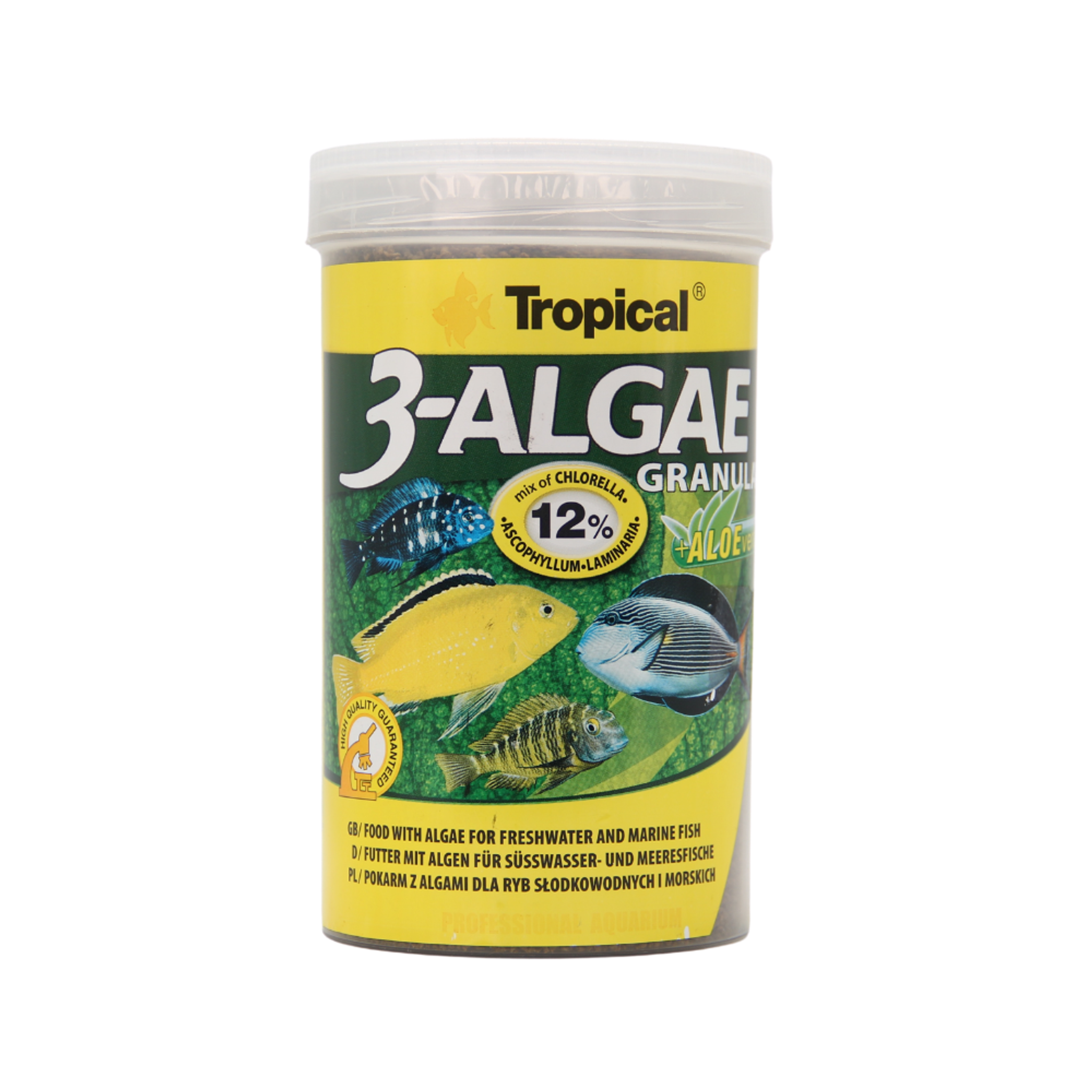 Tropical 3-Algae Granulat Slow Sinking Mini Pellet (Options Available)