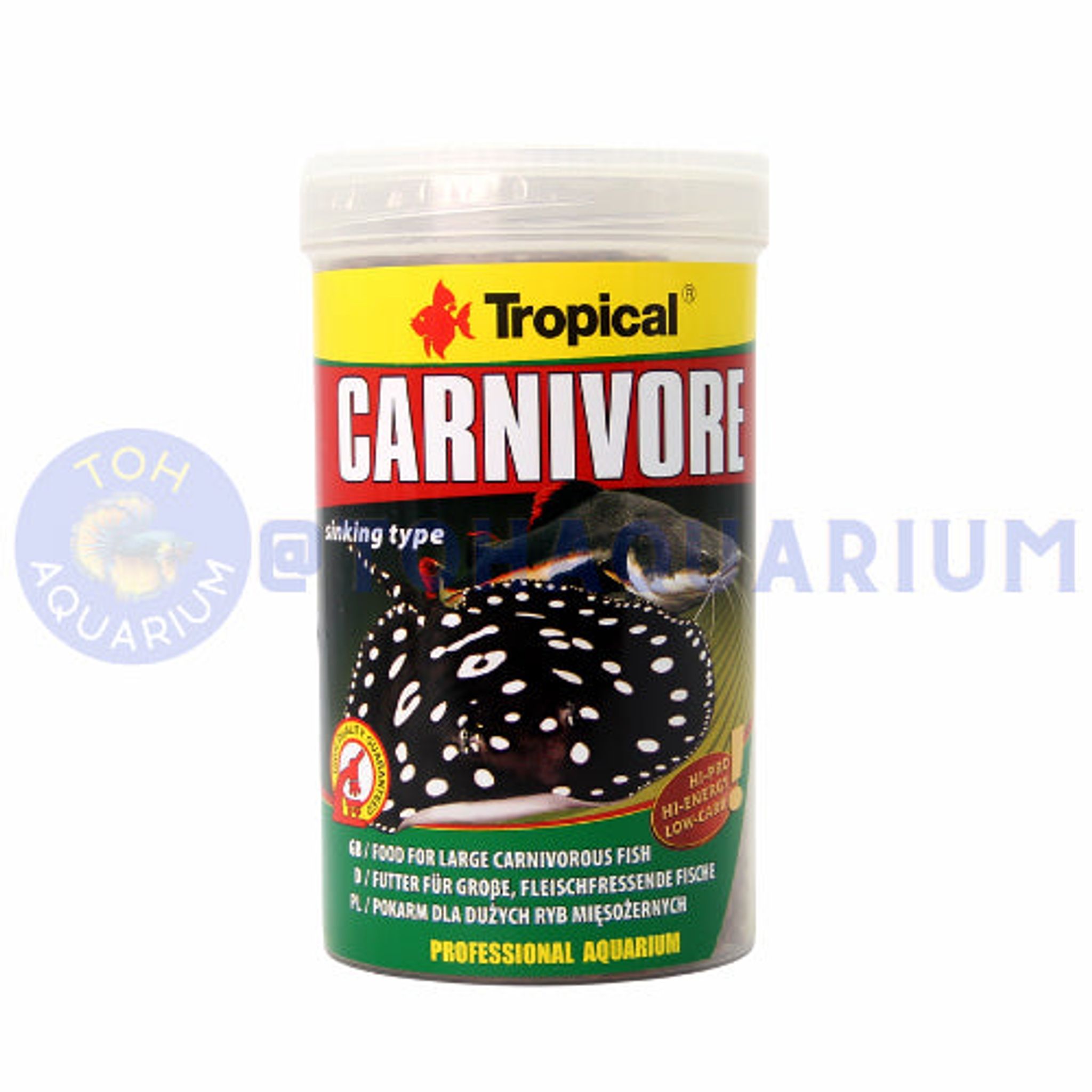 Tropical Carnivore Pellets (Options Available)