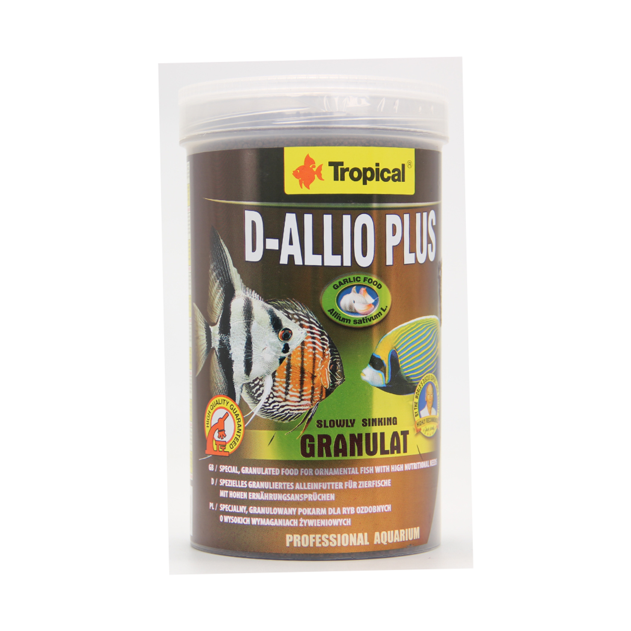 Tropical D-Allio Plus Granulat Slow Sinking Mini Pellet (Options Available)