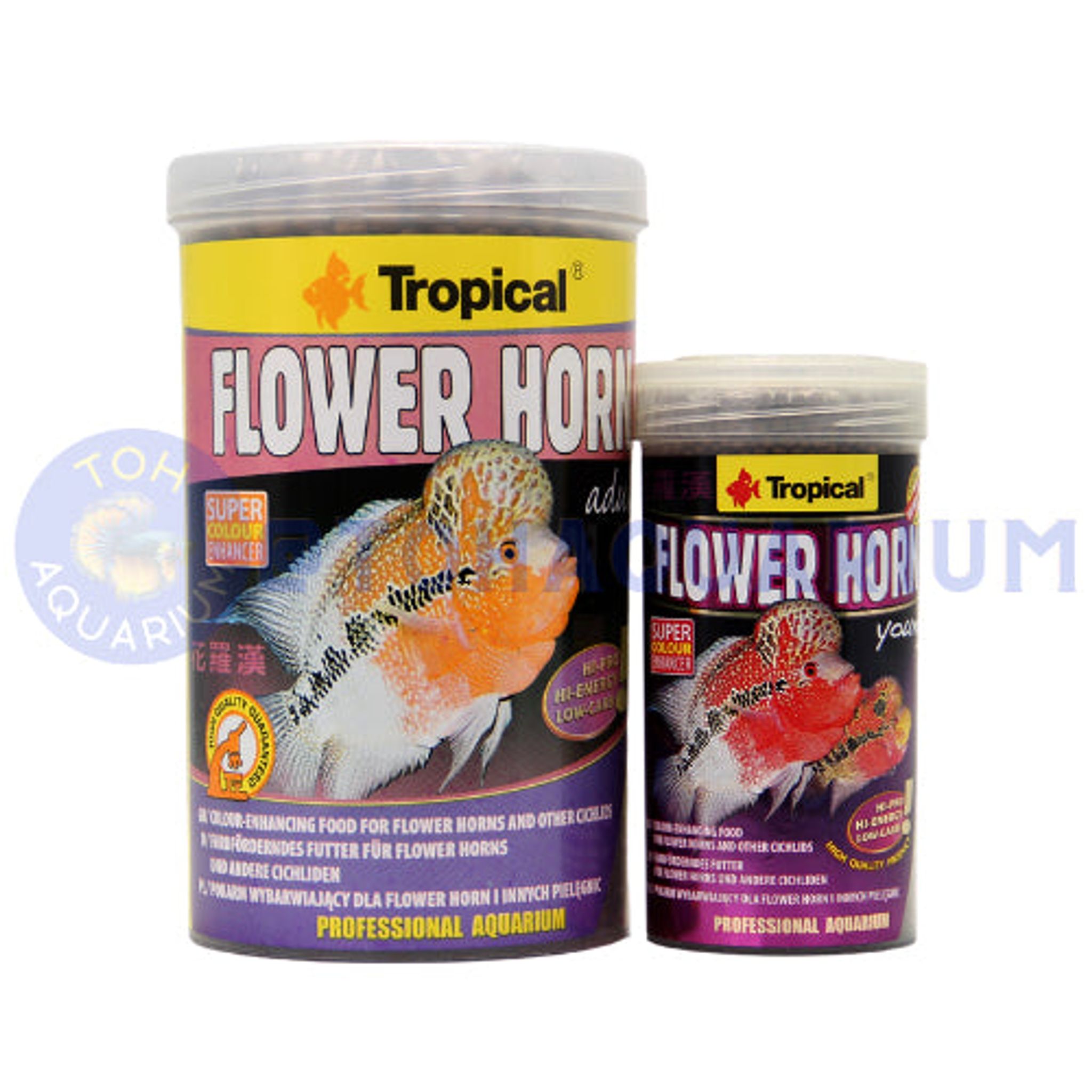 Tropical FlowerHorn Floating Pellet (Options Available)