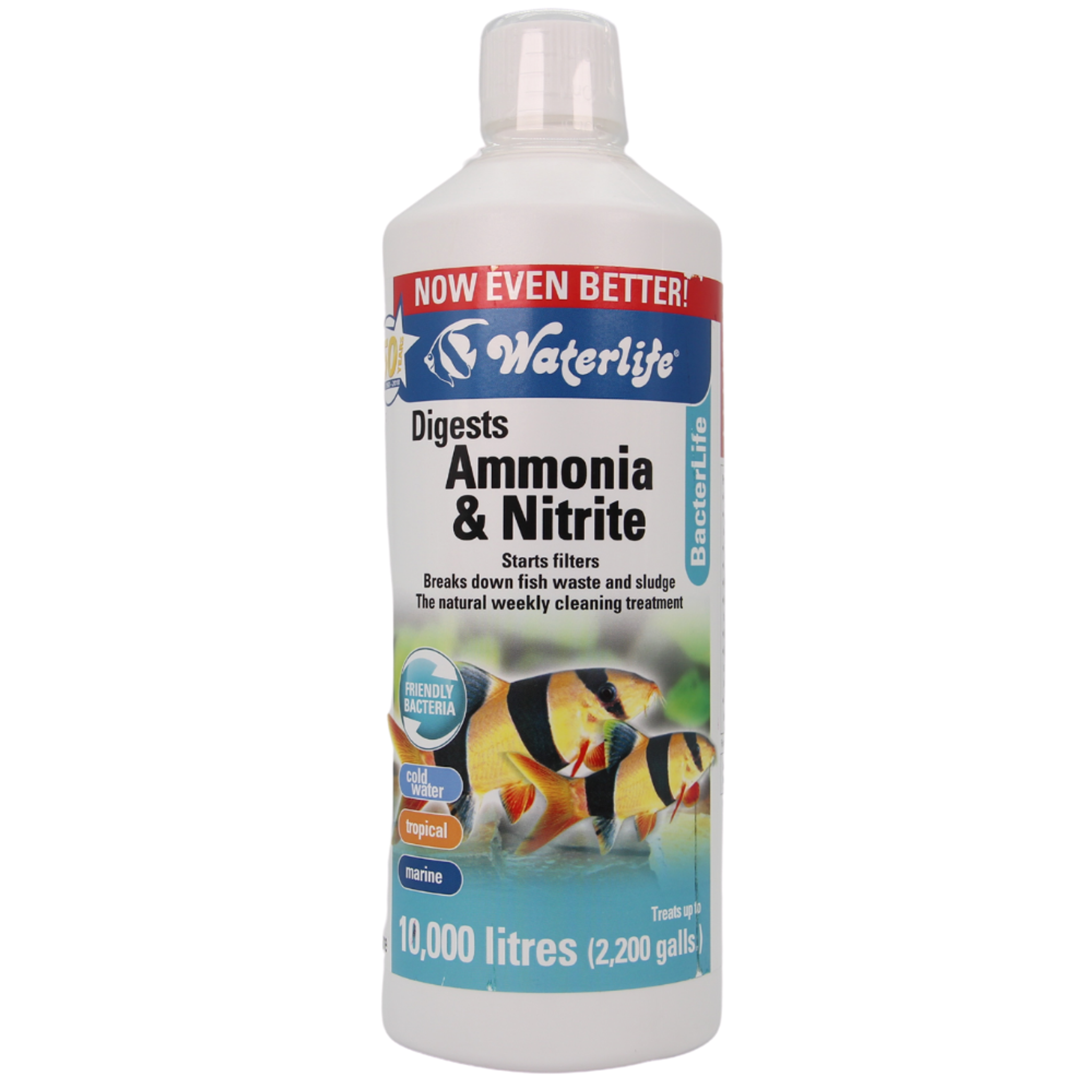Waterlife Bacterlife Digests Ammonia and Nitrite (Options Available)