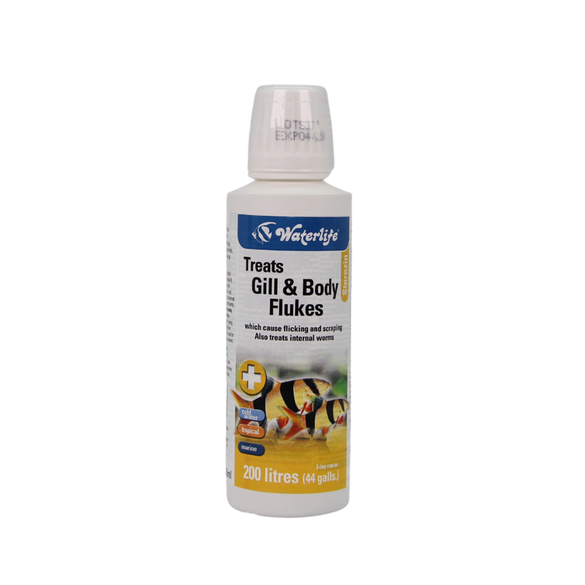 Waterlife Sterazin Treats Gill & Body Flukes (Options Available)