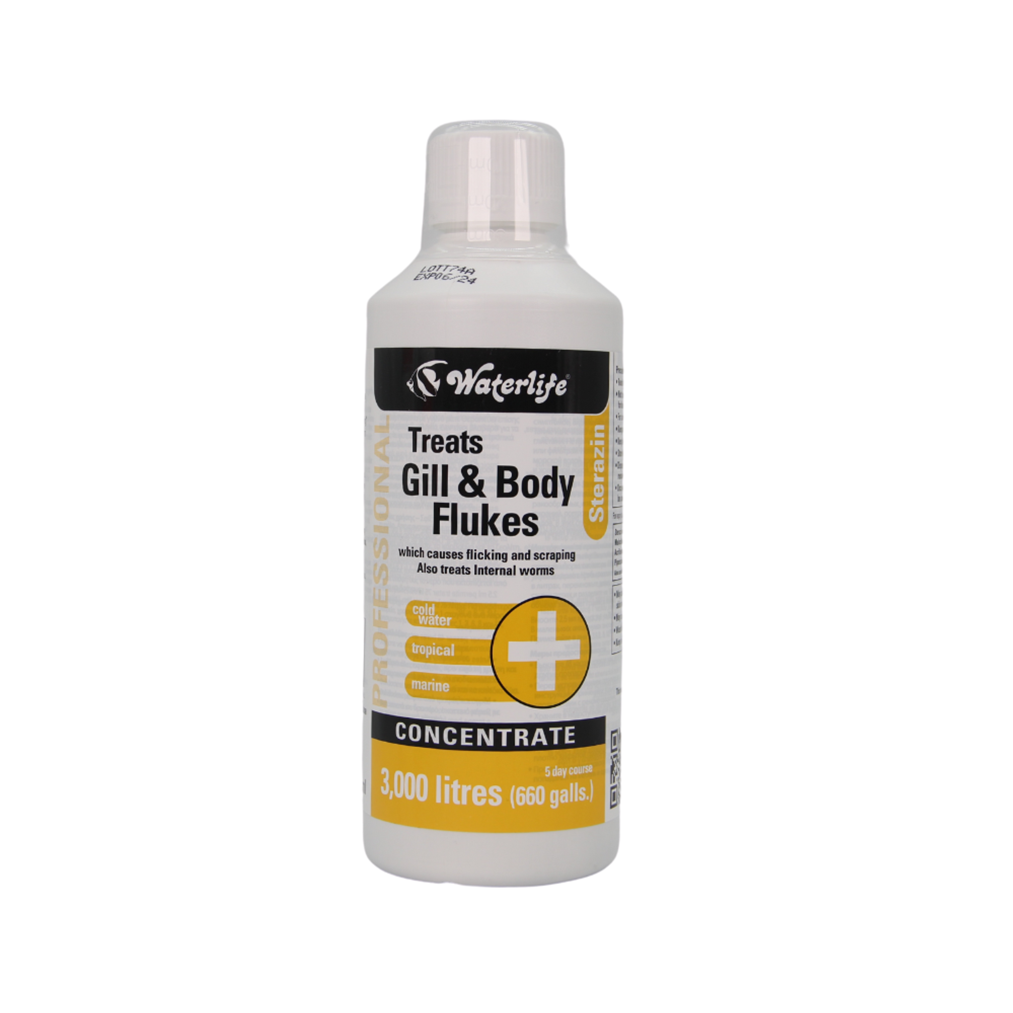 Waterlife Sterazin Treats Gill & Body Flukes (Options Available)