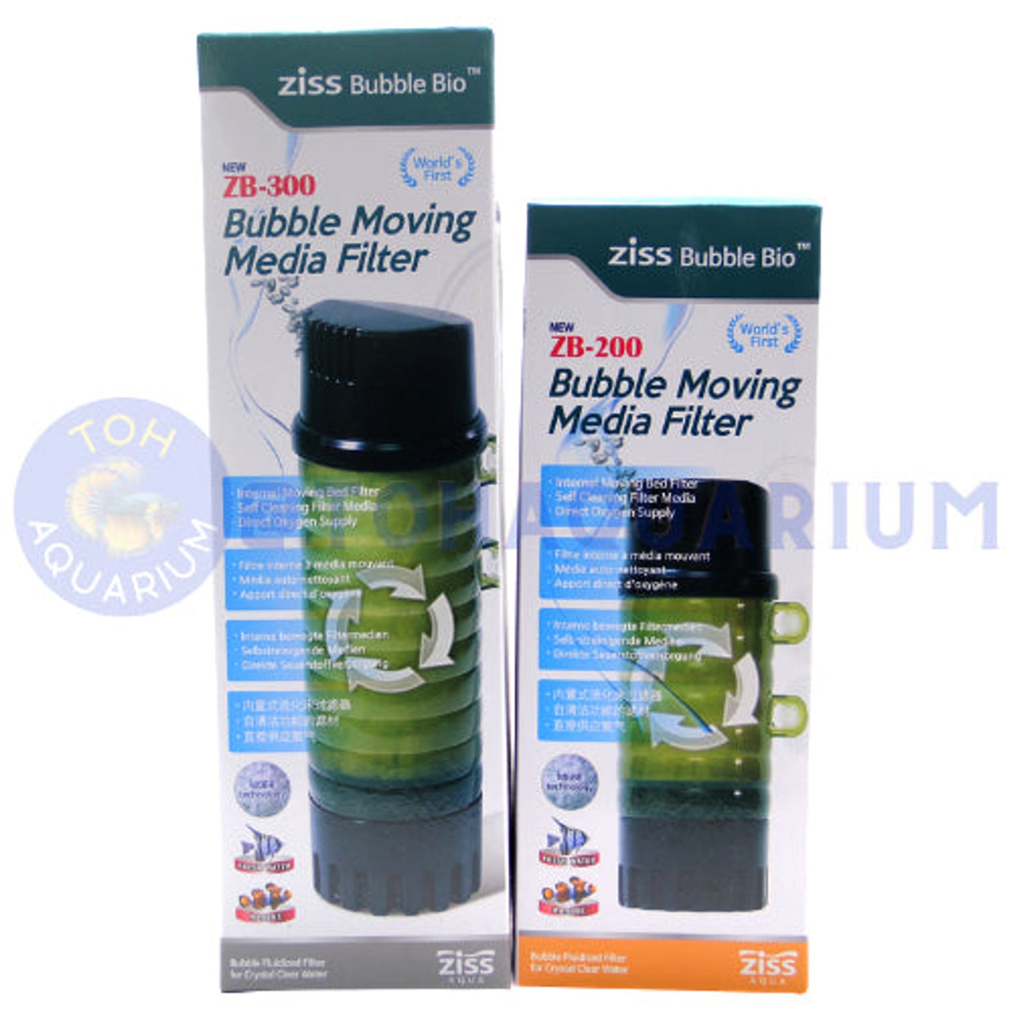 Ziss Bubble Moving Media Filter (Options Available)